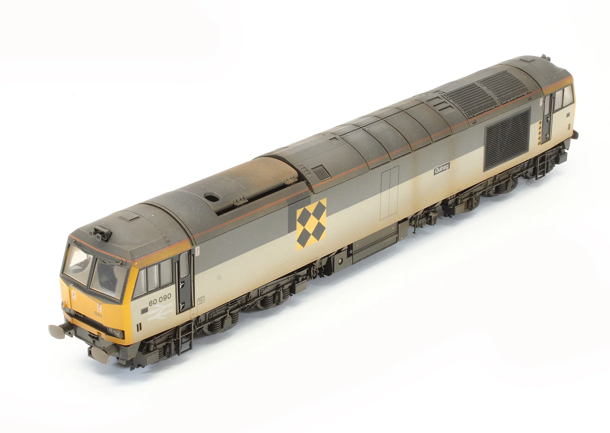 Pre-Owned Class 60 60090 Quinag BR Coal Sector Diesel Locomotive - Custom Weathered - Image 5