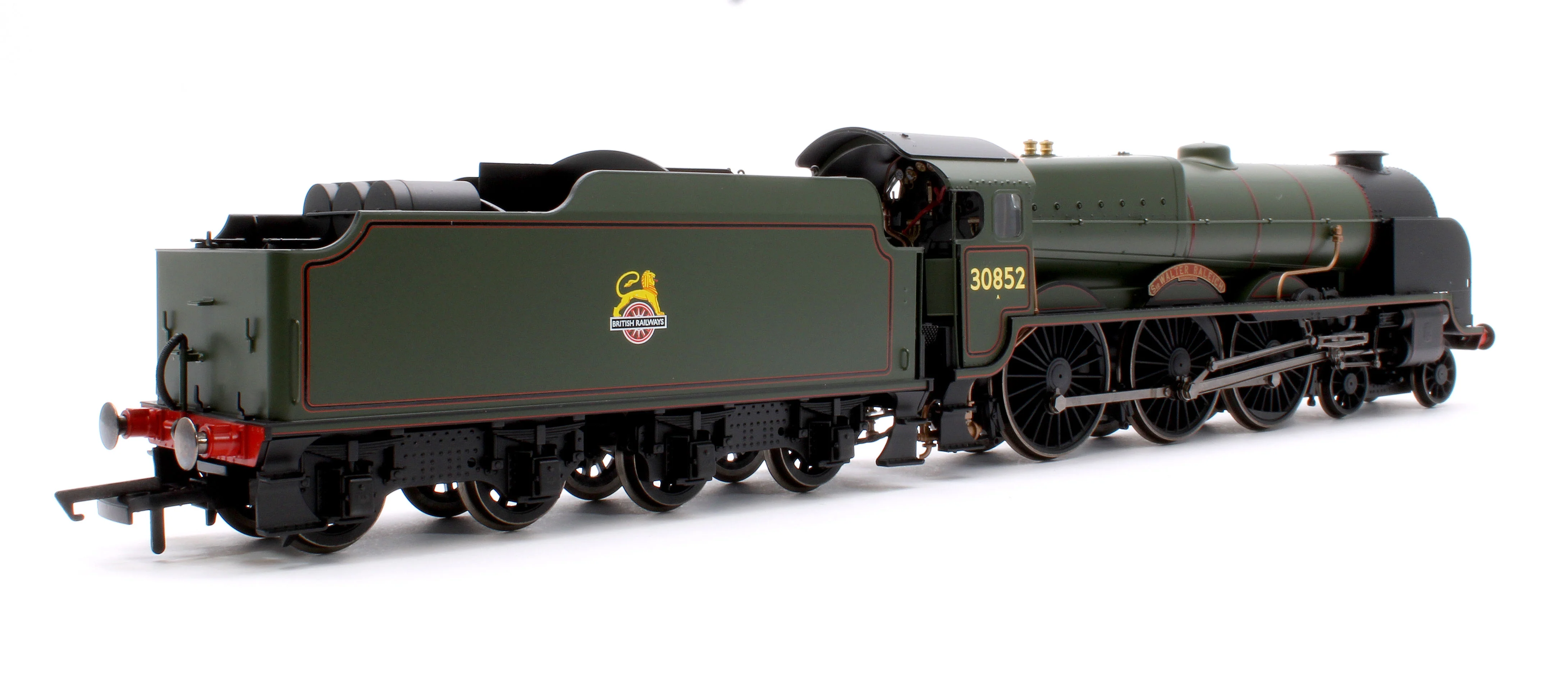 Lord Nelson Class 4-6-0 30852 'Sir Walter Raleigh' BR Green Early Emblem Steam Locomotive - Image 3