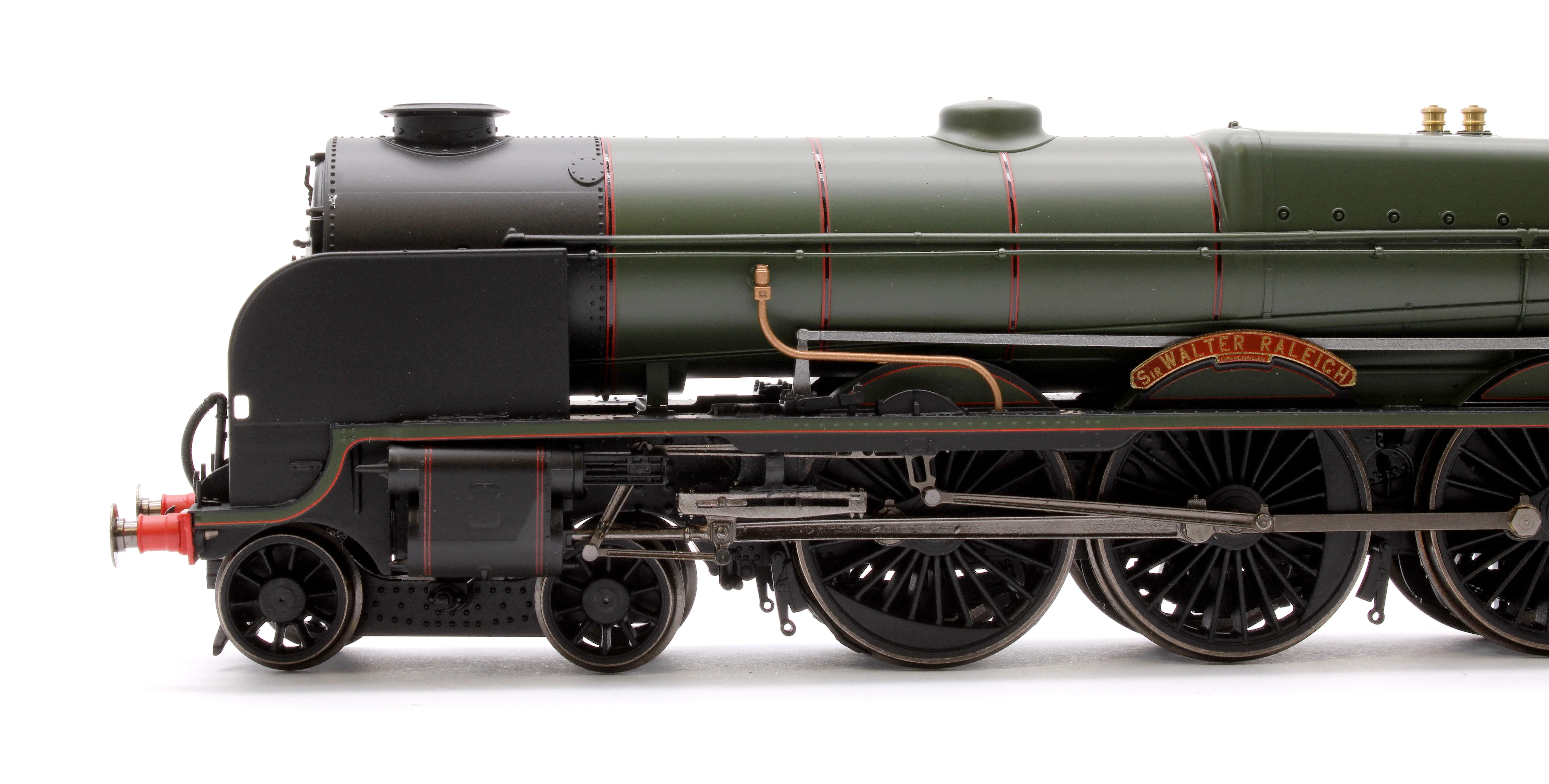 Lord Nelson Class 4-6-0 30852 'Sir Walter Raleigh' BR Green Early Emblem Steam Locomotive - Image 6