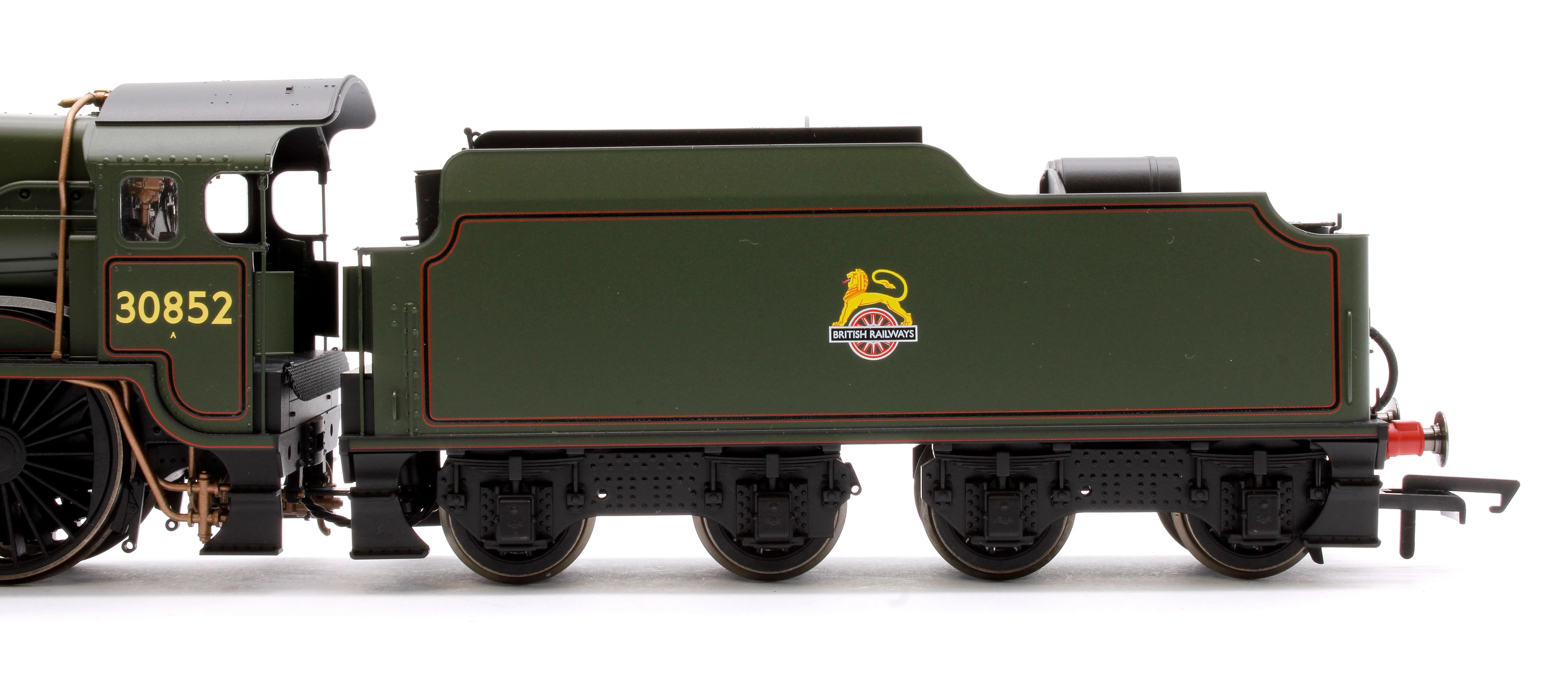 Lord Nelson Class 4-6-0 30852 'Sir Walter Raleigh' BR Green Early Emblem Steam Locomotive - Image 7