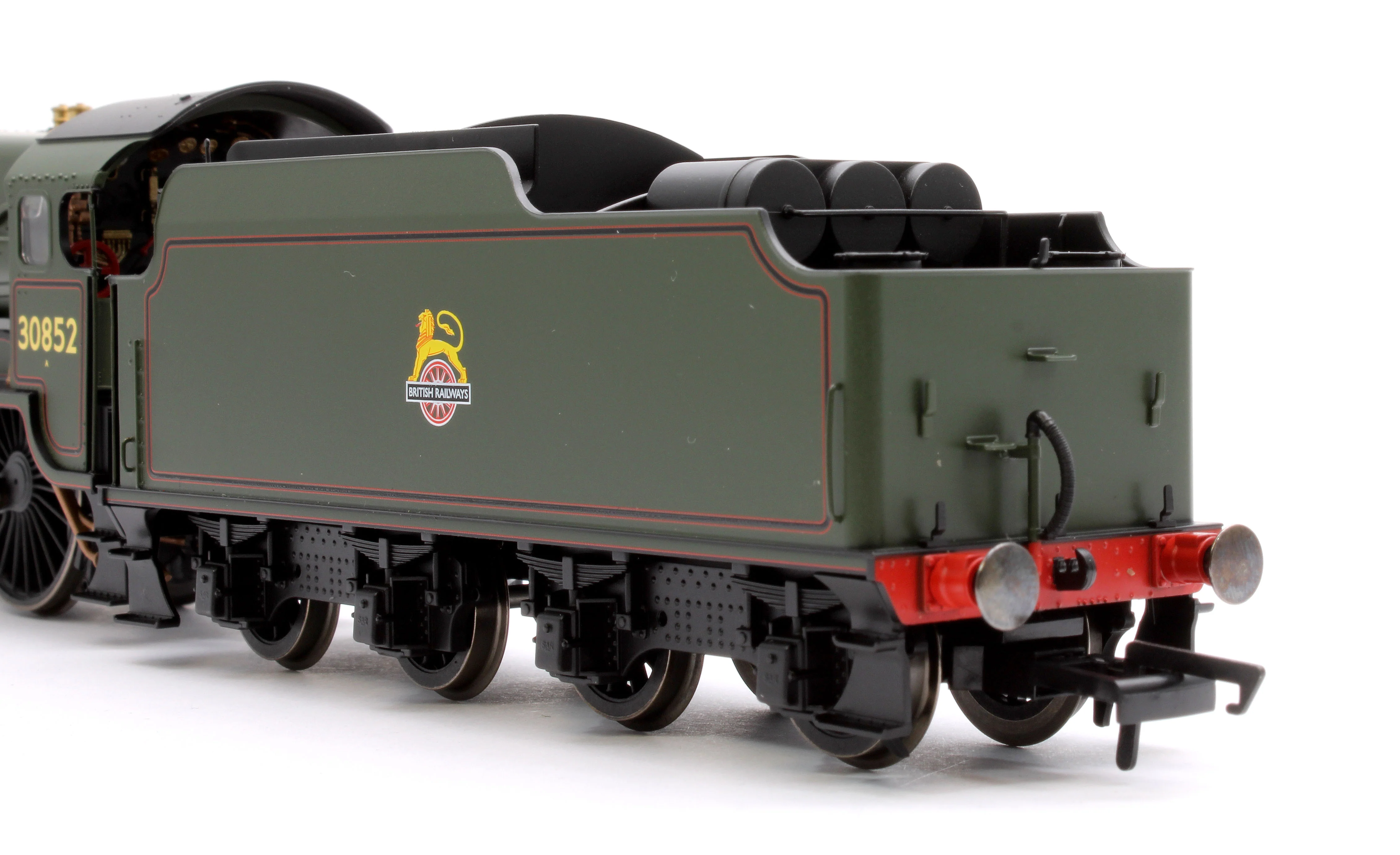 Lord Nelson Class 4-6-0 30852 'Sir Walter Raleigh' BR Green Early Emblem Steam Locomotive - Image 9