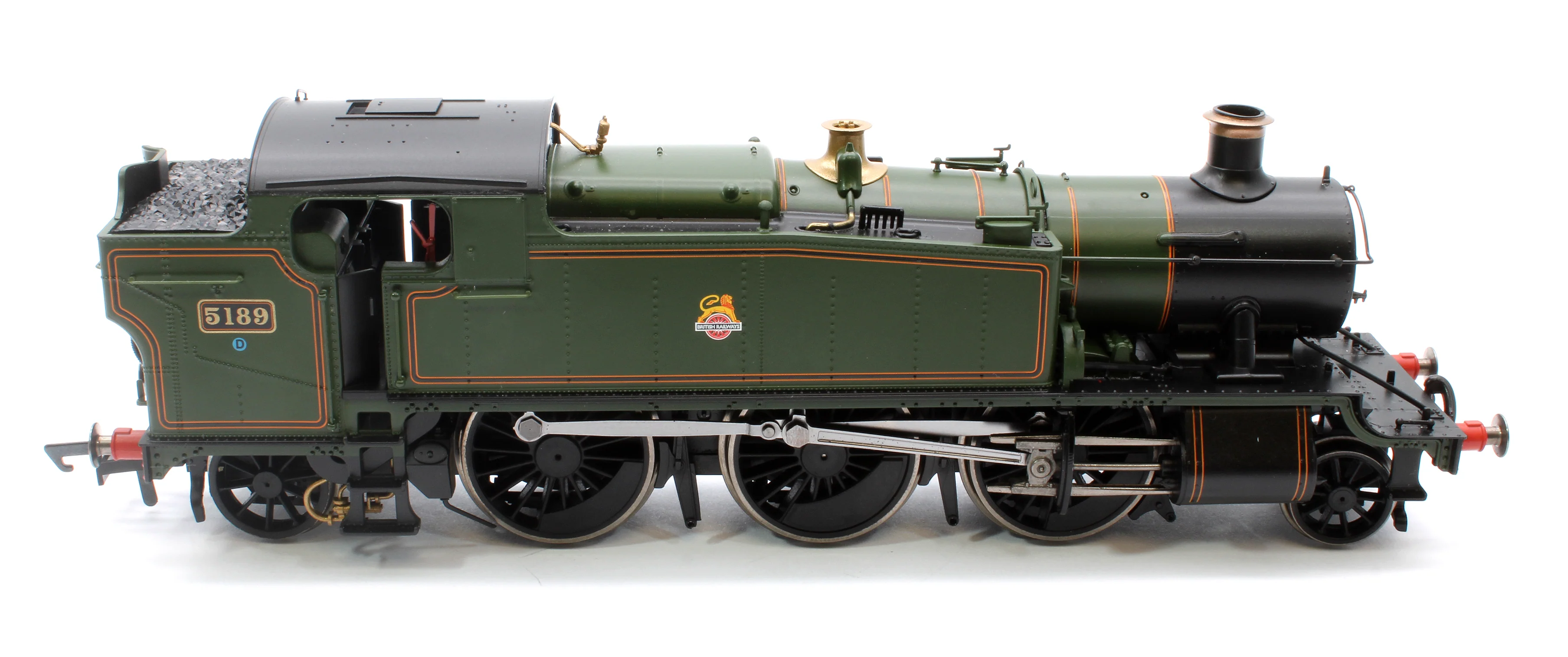 51XX Class 'Large Prairie', 2-6-2T 5189 BR Green Early Emblem Steam Locomotive - Image 10