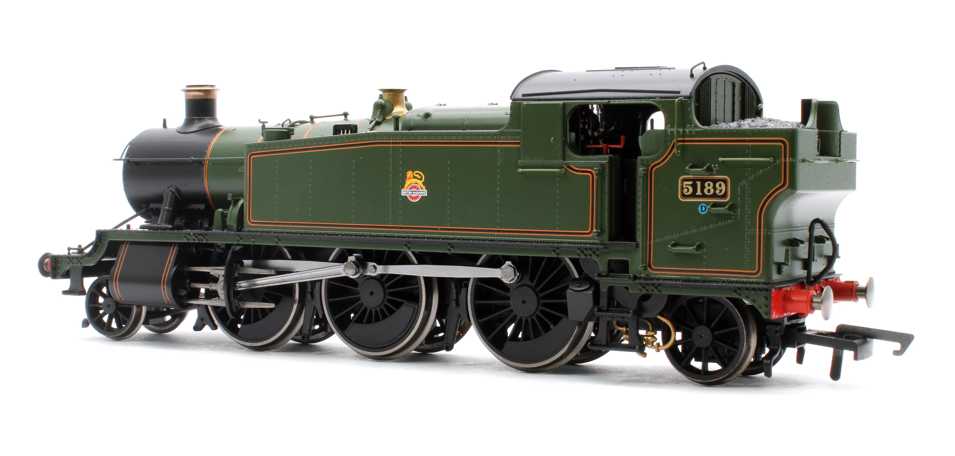 51XX Class 'Large Prairie', 2-6-2T 5189 BR Green Early Emblem Steam Locomotive - Image 2