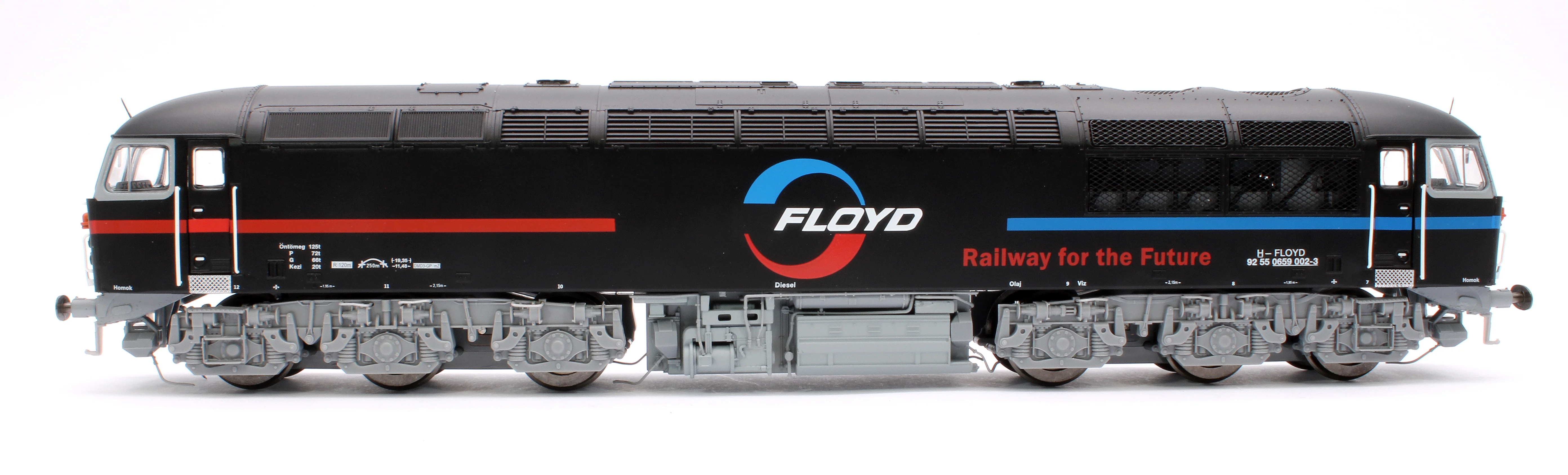 Floyd Zrt. Class 56 Co-Co 659 002 (ex-56115) Diesel Locomotive - Image 5