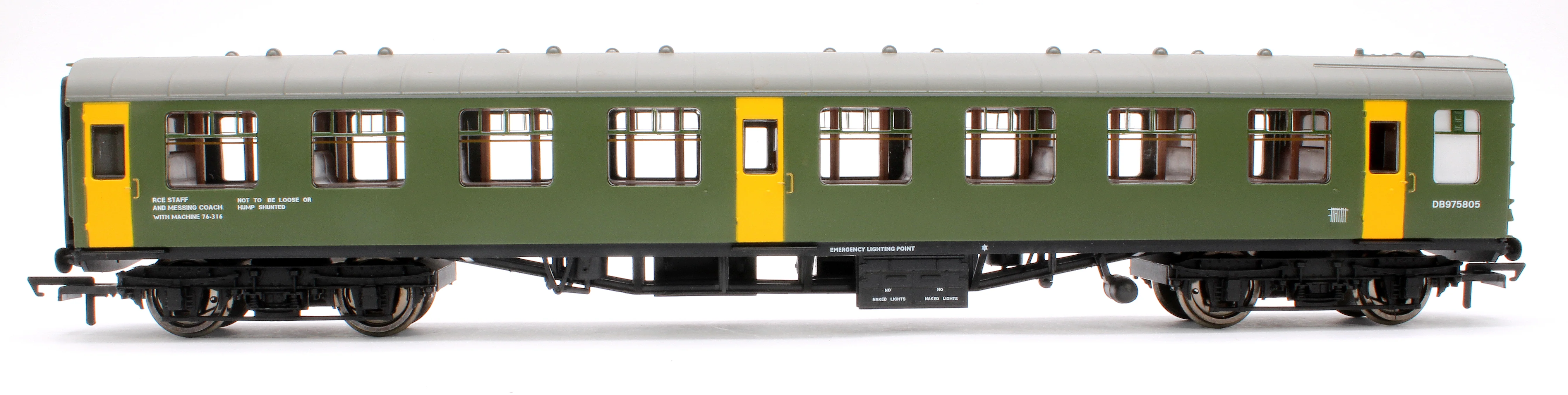 ex-Mk1 SK Ballast Cleaner Train Staff Coach BR Departmental DB 975805 - Image 2