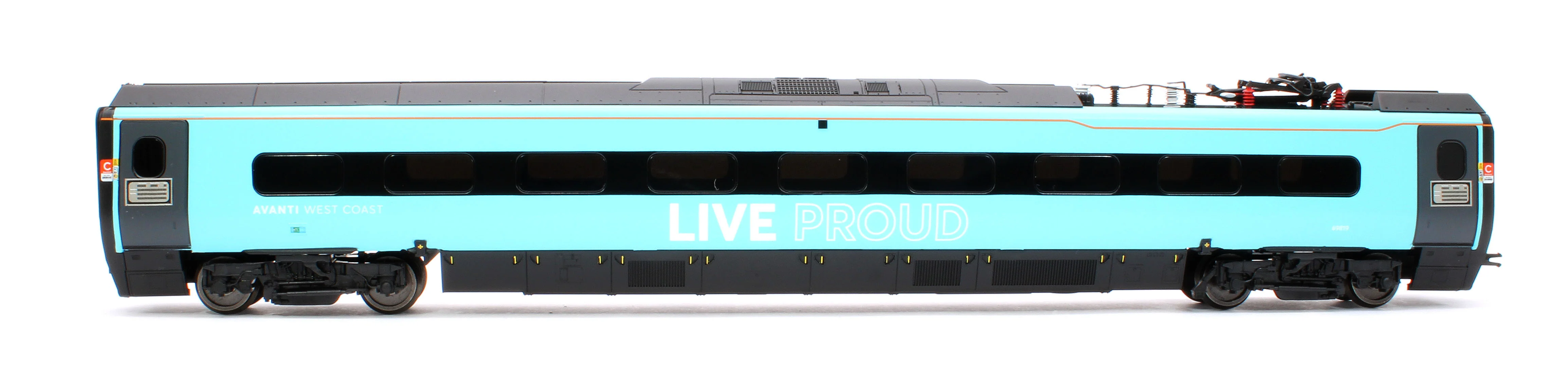 Pendolino Pantograph Standard Buffet (PTSRMB) Avanti West Coast Pride Livery 69819 - Image 2