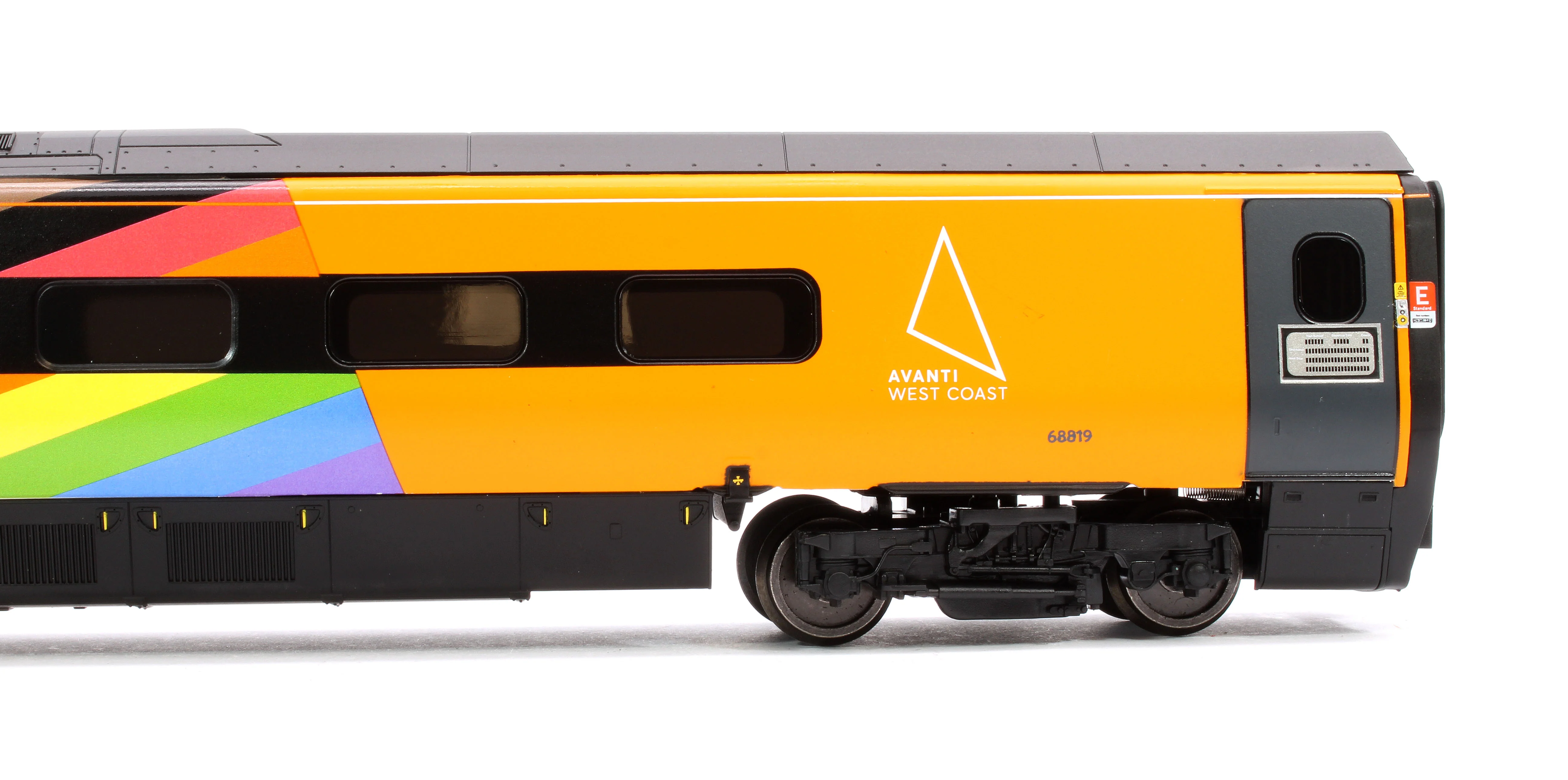 Pendolino Trailer Standard (TS) Avanti West Coast Pride Livery 68819 - Image 4