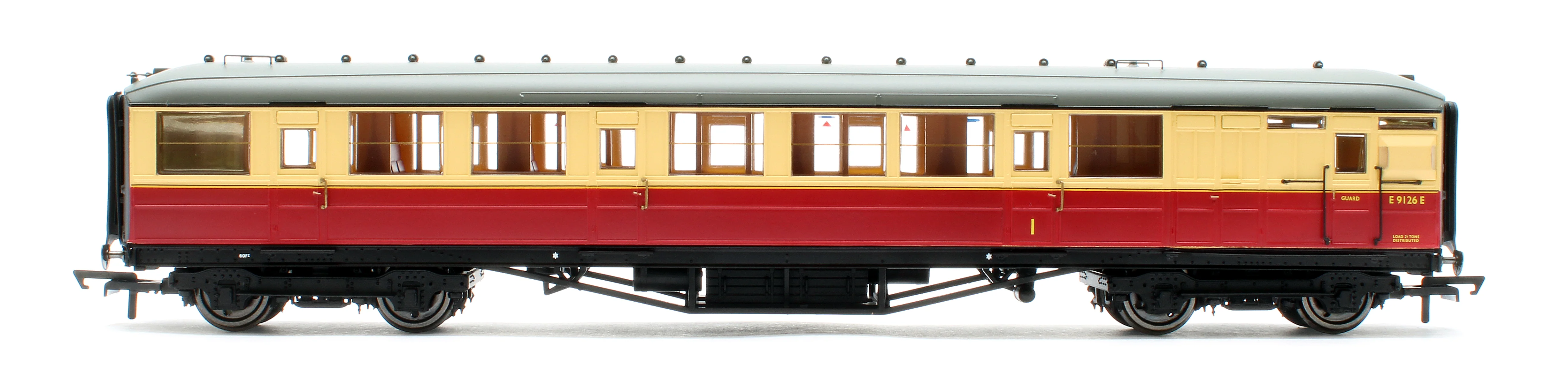 R40460 BR Gresley Corridor Crimson and cream Composite Brake No.E9126E - Image 3