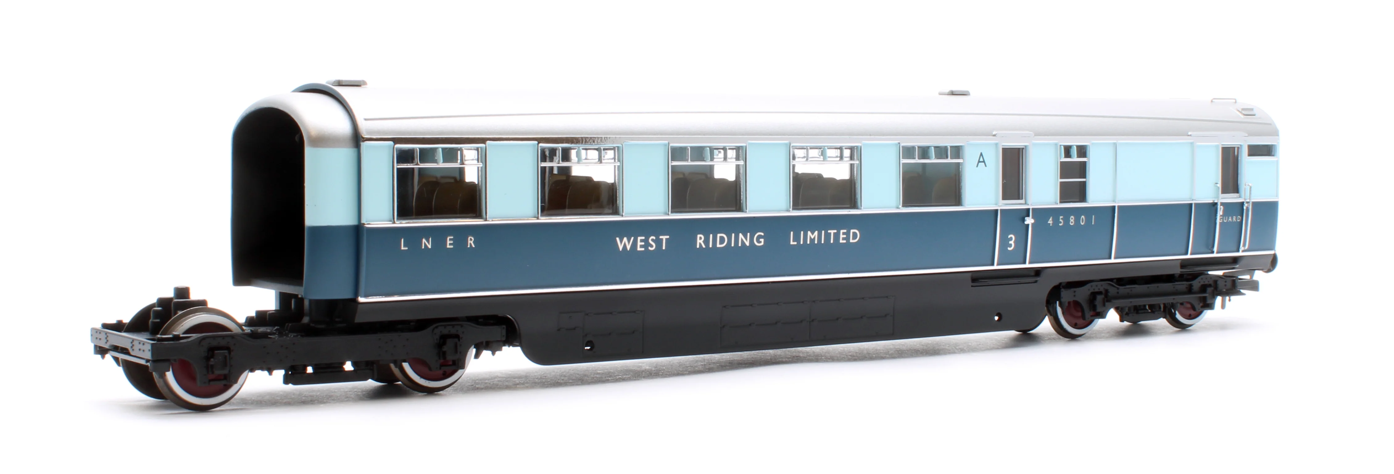 LNER West Riding Limited Brake Third & Kitchen Third Articulated Coach Pack - Image 6