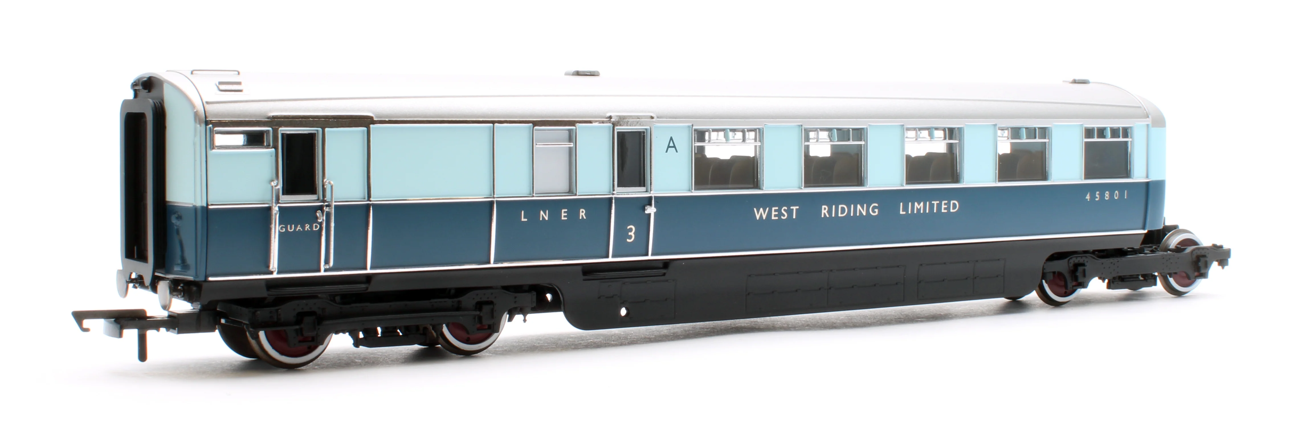 LNER West Riding Limited Brake Third & Kitchen Third Articulated Coach Pack - Image 7