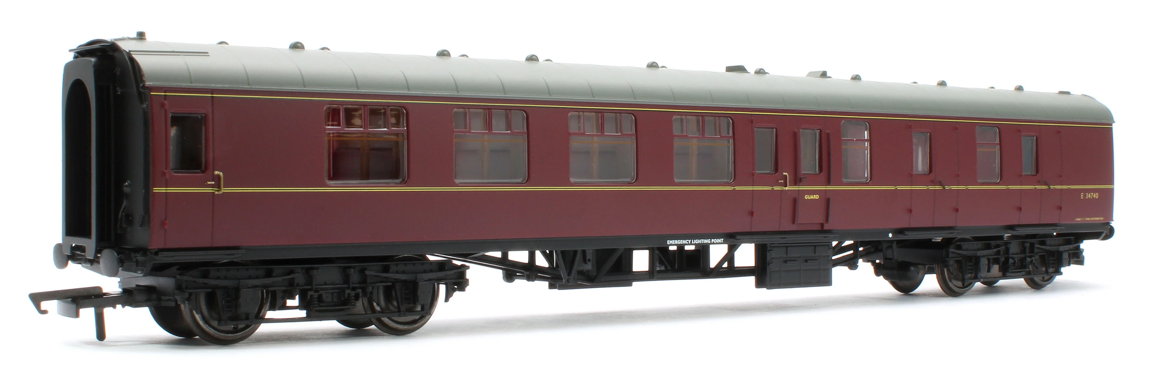 Mark 1 BSK Brake Second Corridor BR Maroon E34740