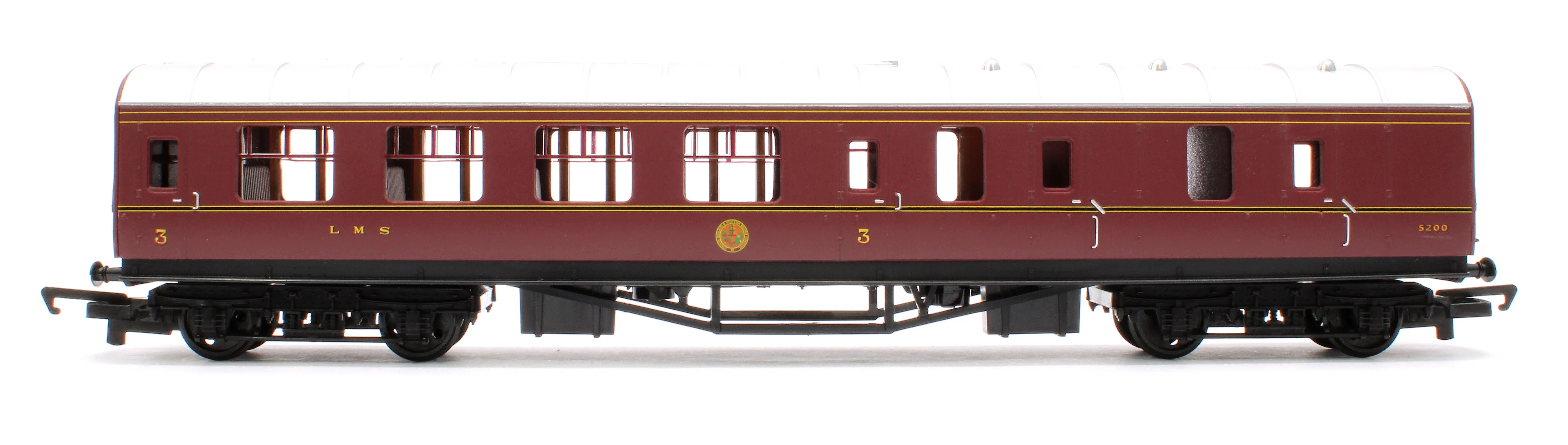 R4389 RailRoad Brake Third Coach LMS 5200 - Image 2