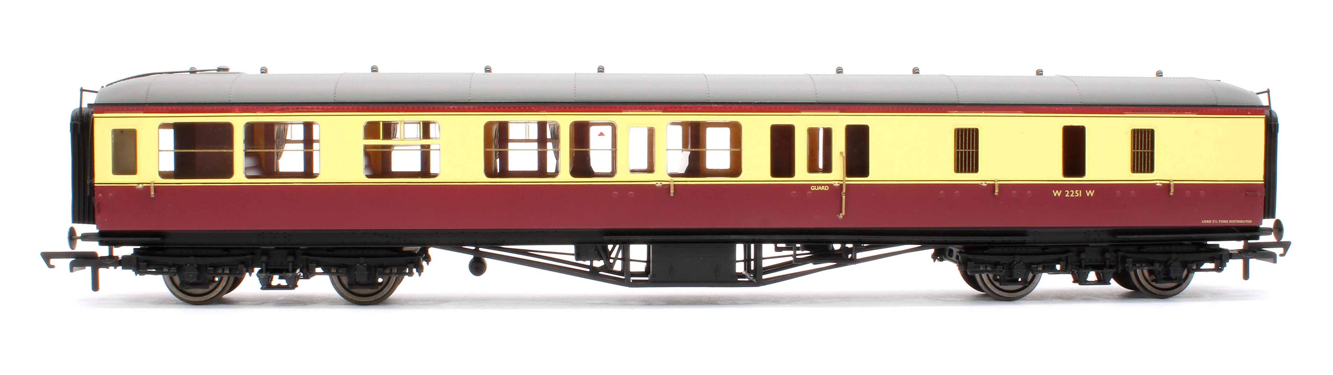Pre-Owned BR Hawksworth Brake 3rd Class No.W2251W - Image 2