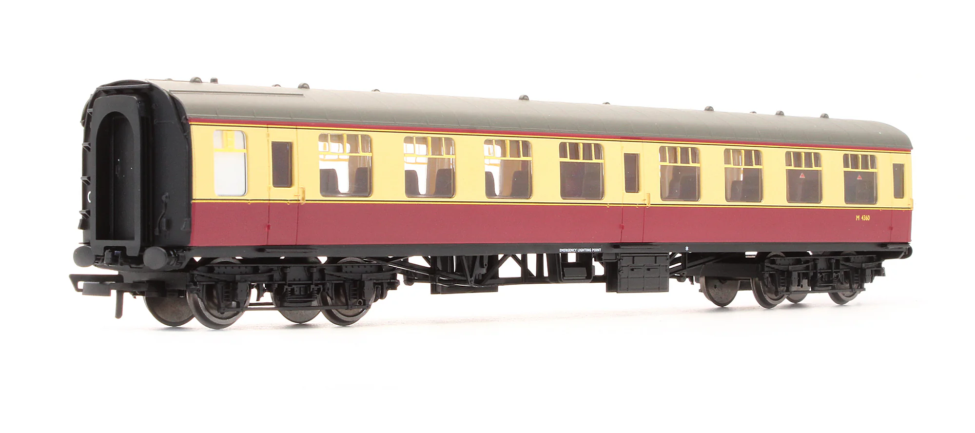 Pre-Owned R4620 BR Crimson & Cream Second Open Coach 'M 4360' - Image 2