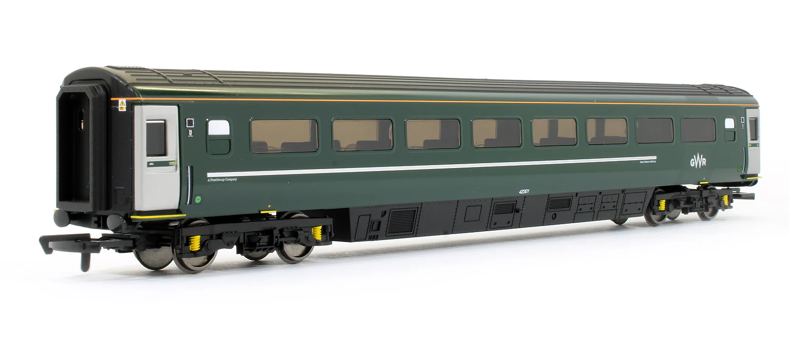 Pre-Owned R4781 Mk3 TSO trailer second open 42301 GWR Green