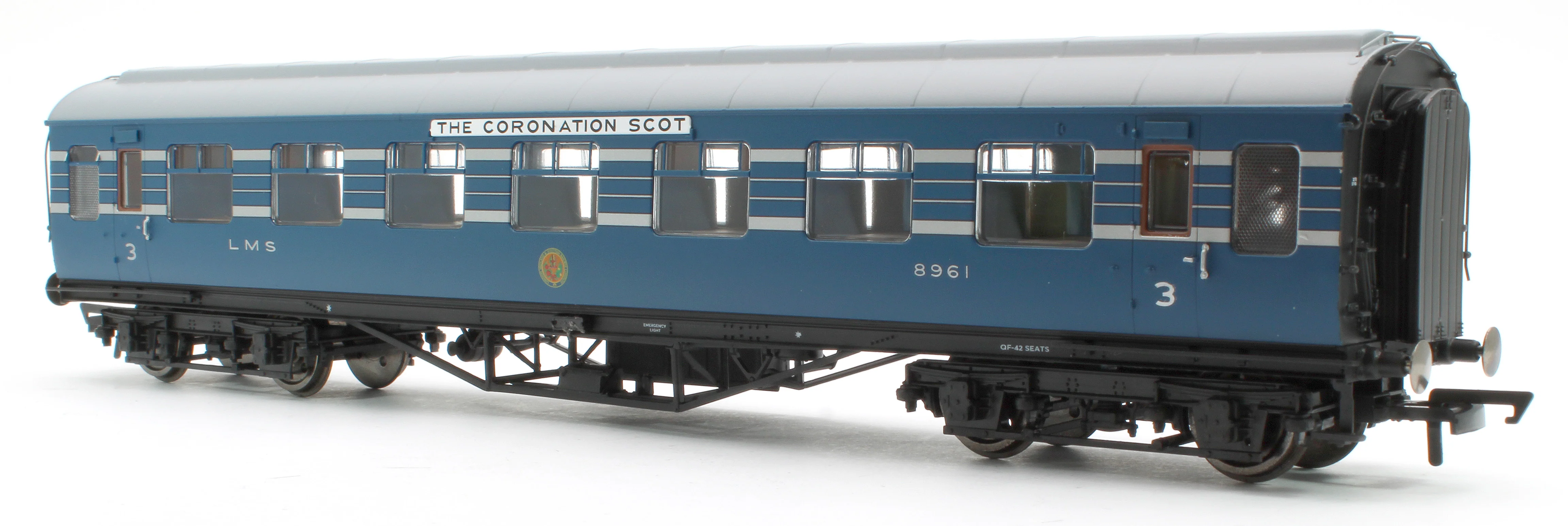 LMS Stanier Coronation Scot No.8961 RTO Coach - Image 3