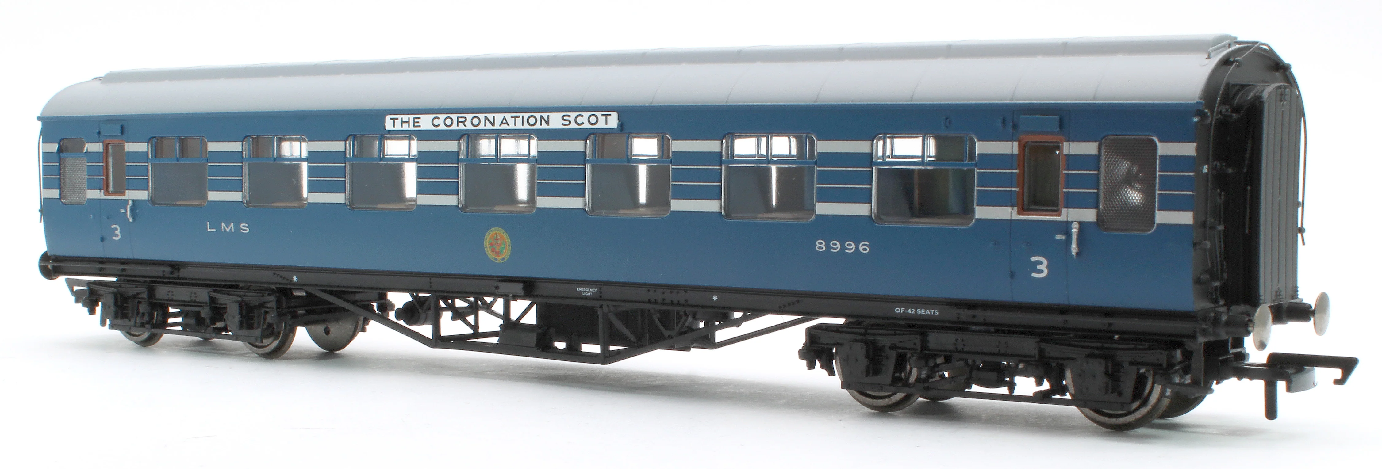 LMS Stanier Coronation Scot No.8996 RTO Coach - Image 3