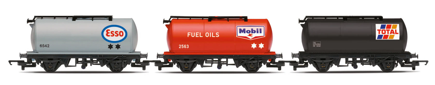 RailRoad TTA 45T Tank Wagons - Triple Pack