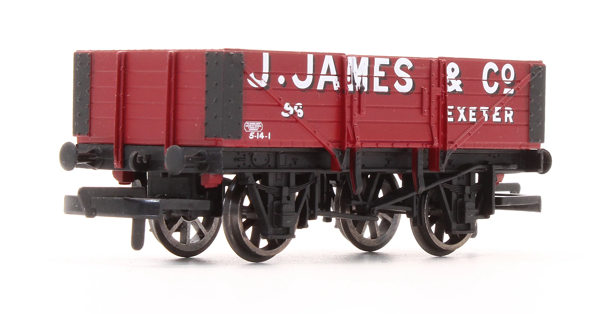 Pre-Owned R6700 'J.James & Co' 5 Plank Wagon No.96 - Image 2
