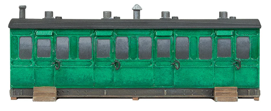 R7376 Skaledale Grounded 6 Wheel Coach Summer House - Image 2