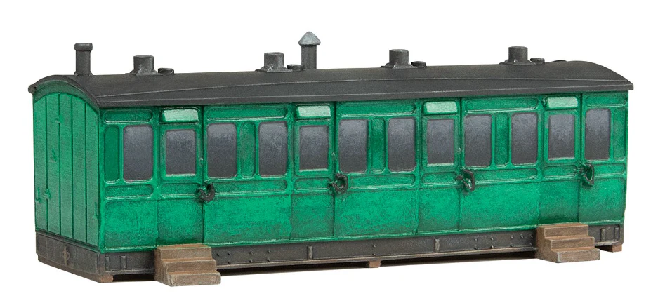 R7376 Skaledale Grounded 6 Wheel Coach Summer House - Image 3