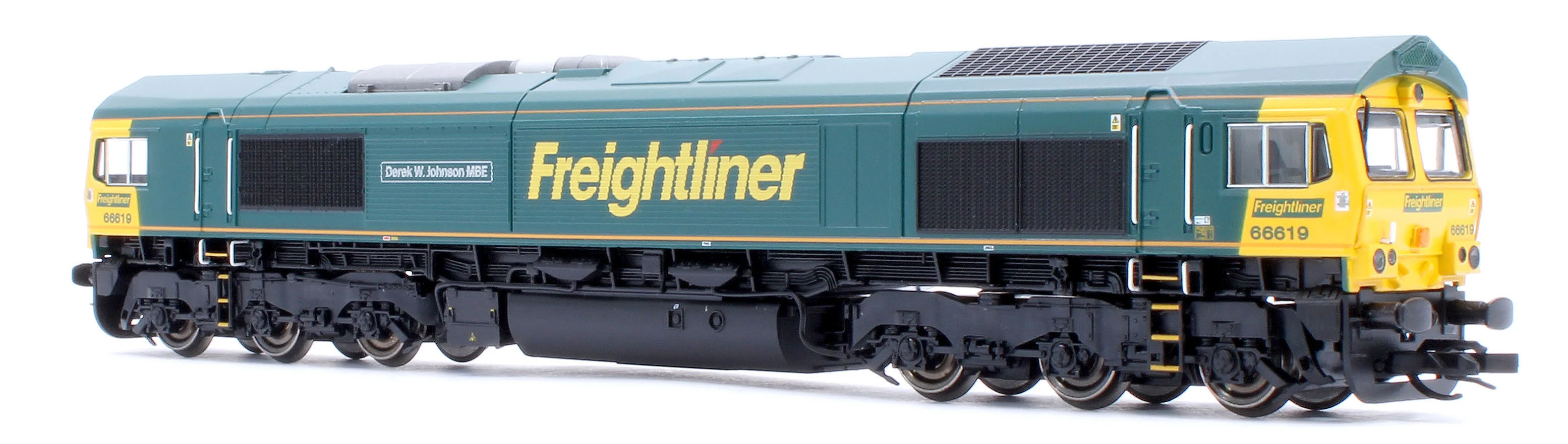 Freightliner Class 66 Derek W Johnson MBE 66619 Diesel Locomotive - Image 5