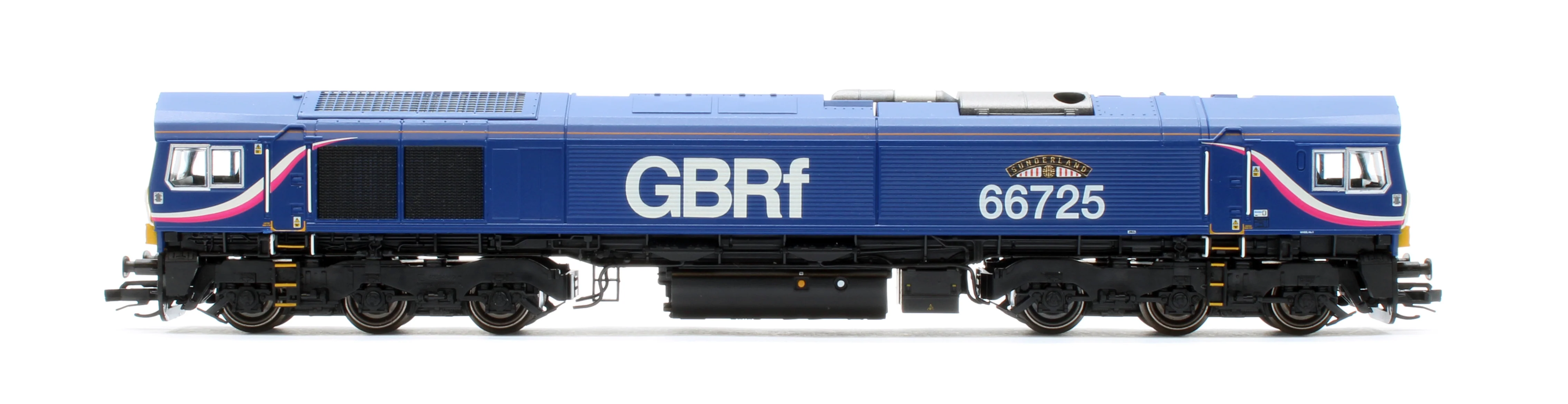 GBRf Class 66 Sunderland 66725 Diesel Locomotive - Image 5