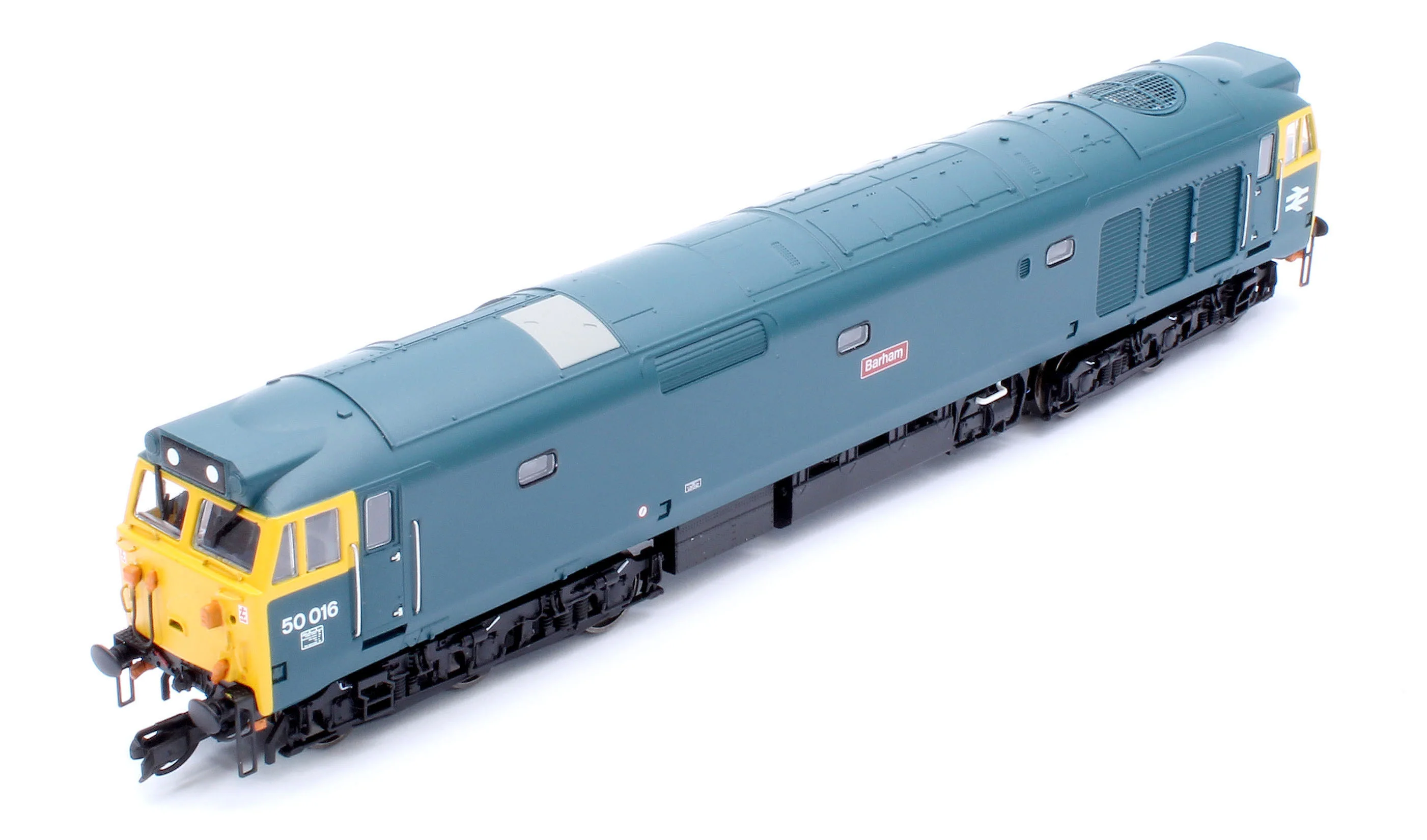 Class 50 BR Blue Barham 50016 Diesel Locomotive - Image 11