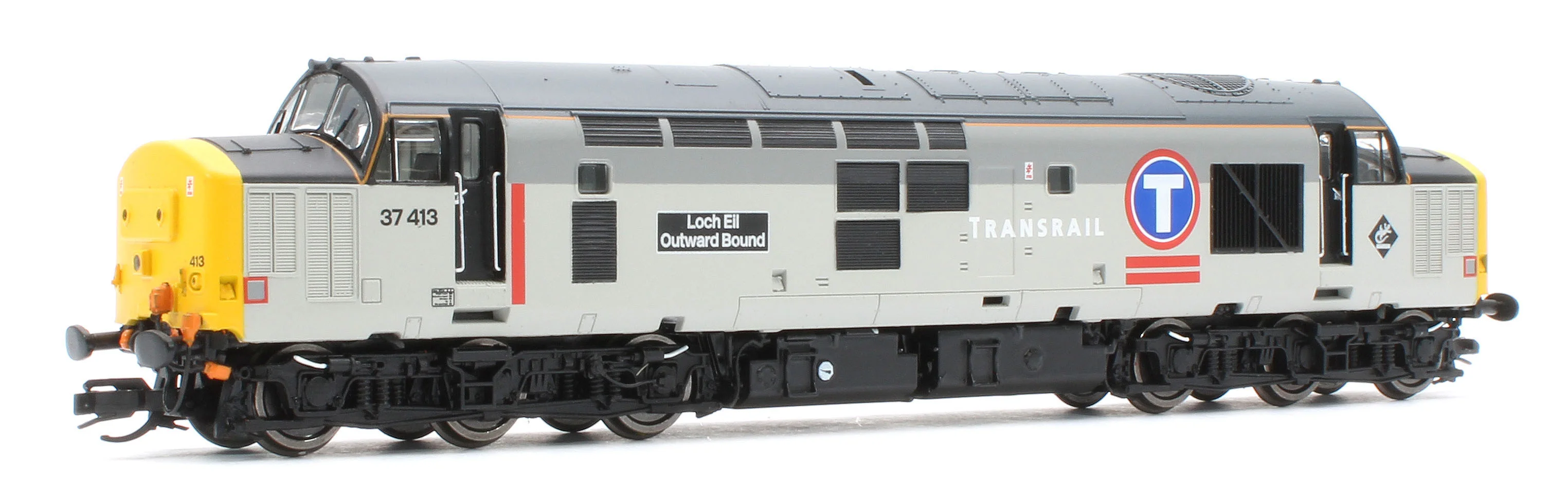 TT3044M Class 37/4 TransRail '37413' 'Loch Eil Outward Bound' Diesel Locomotive - Image 4