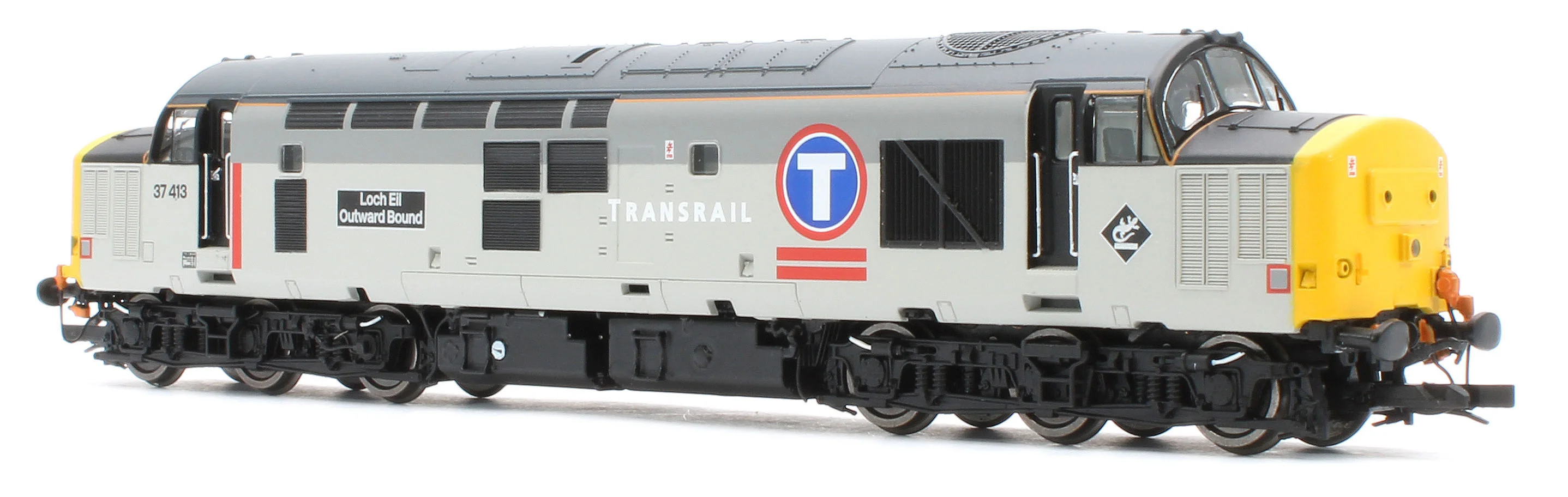 TT3044M Class 37/4 TransRail '37413' 'Loch Eil Outward Bound' Diesel Locomotive - Image 6