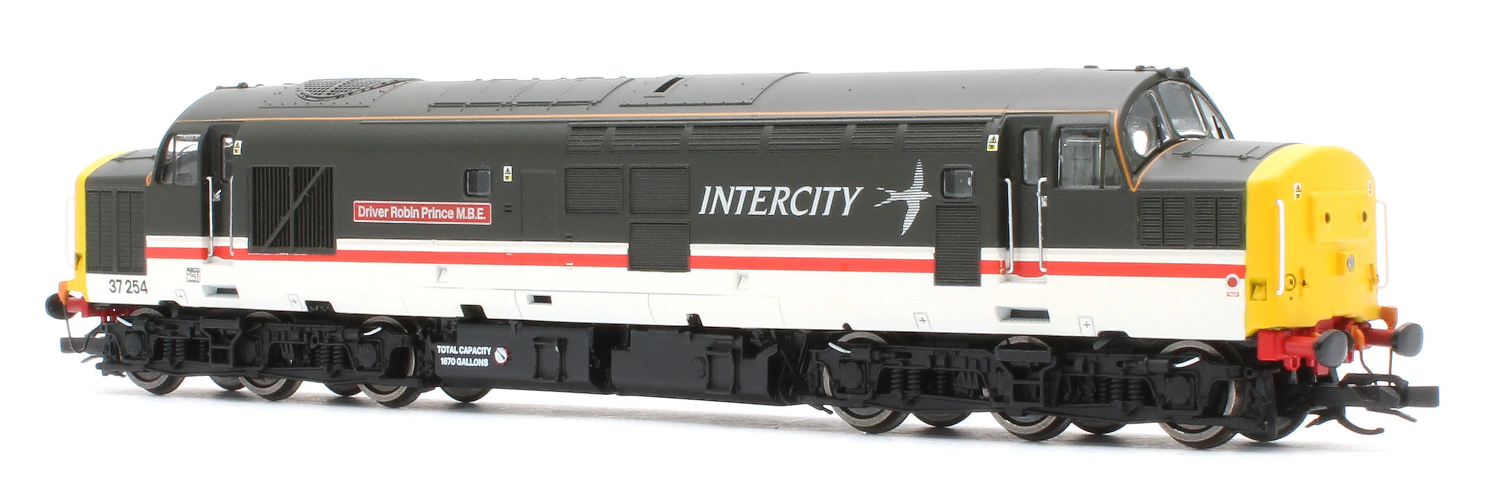 TT3045M Class 37/0 Intercity '37254' 'Driver Robin Prince M.B.E.' Diesel Locomotive - Image 3