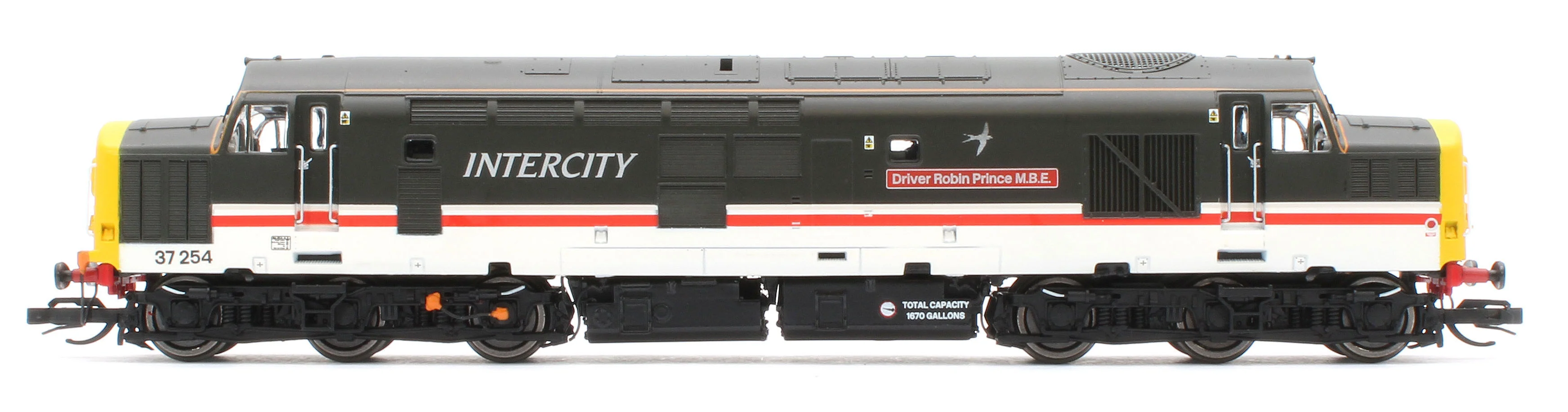TT3045M Class 37/0 Intercity '37254' 'Driver Robin Prince M.B.E.' Diesel Locomotive - Image 5