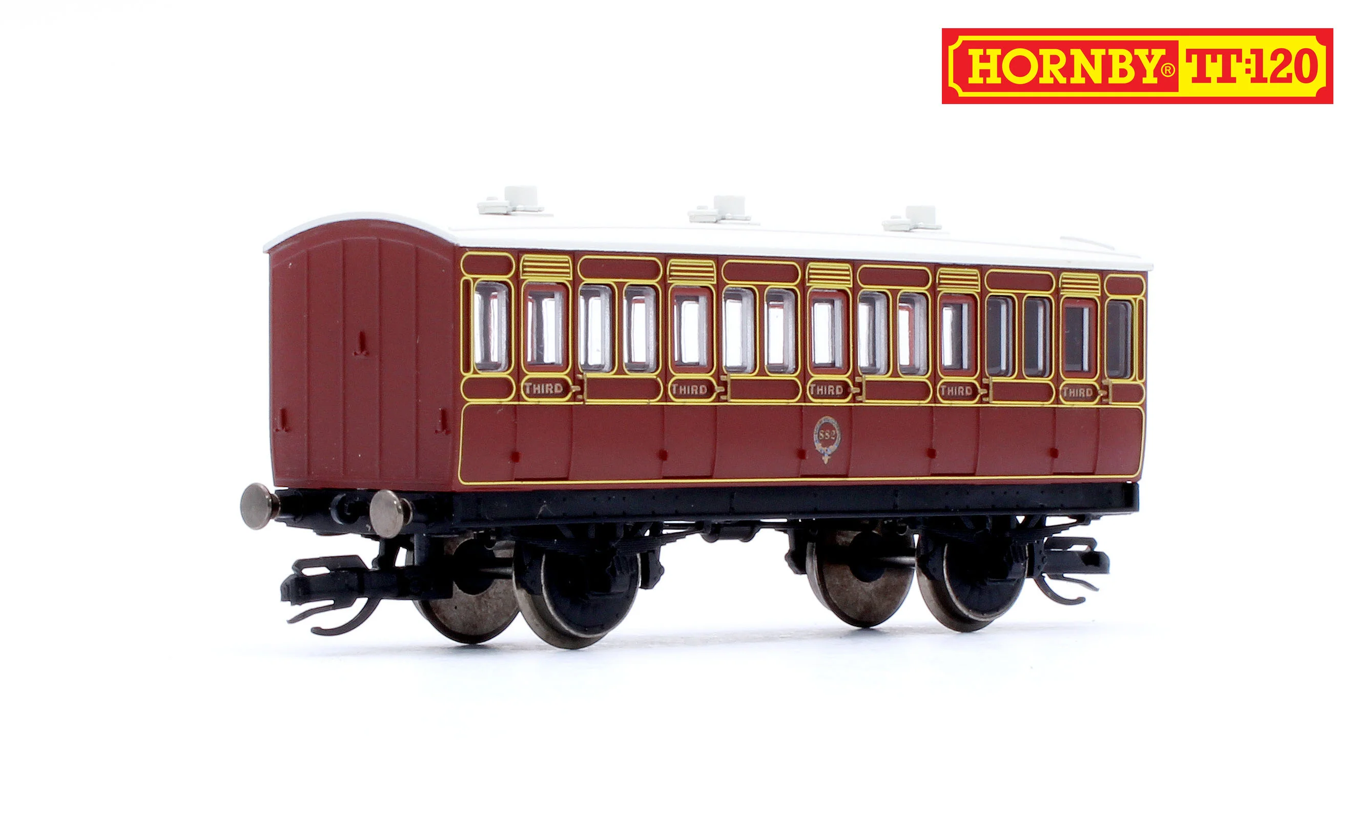 LB&SCR 4 Wheel Coach 3rd Class - Image 3