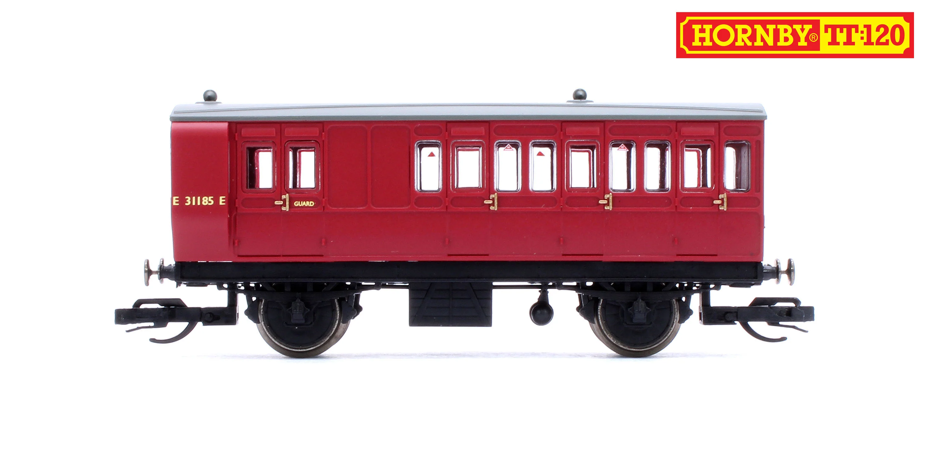 BR 4 Wheel Coach 3rd Class Brake - Image 2
