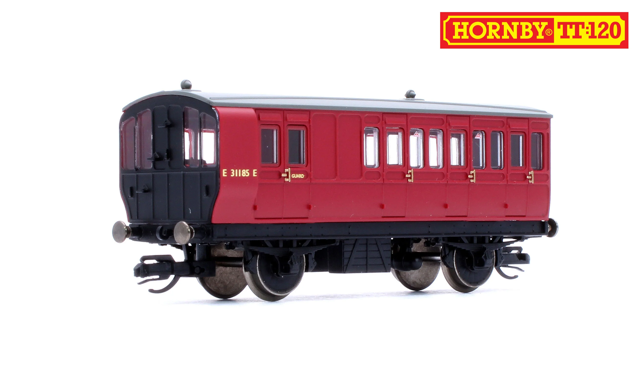 BR 4 Wheel Coach 3rd Class Brake - Image 3