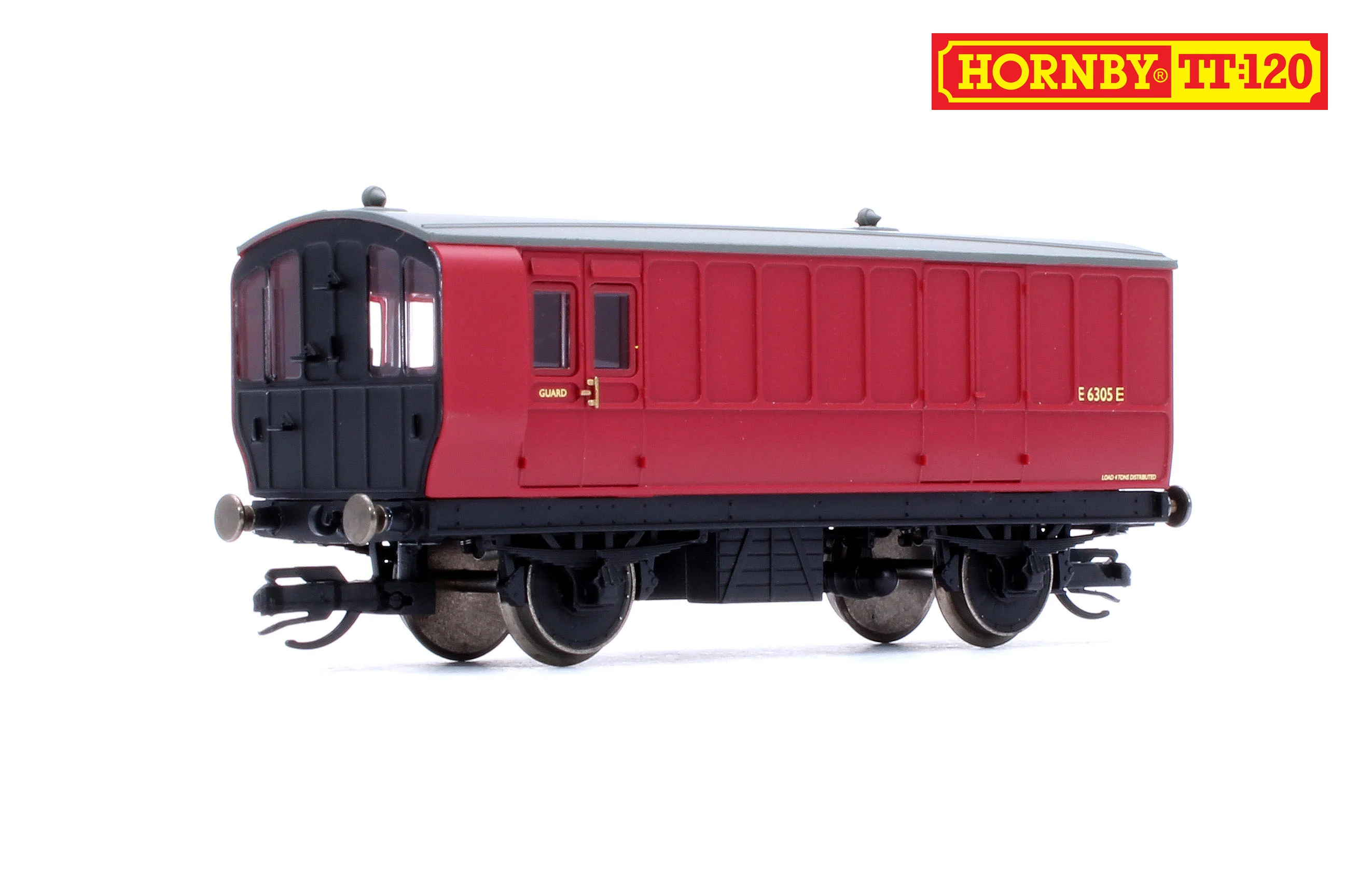 BR 4 Wheel Coach 3rd Class Brake Baggage - Image 3