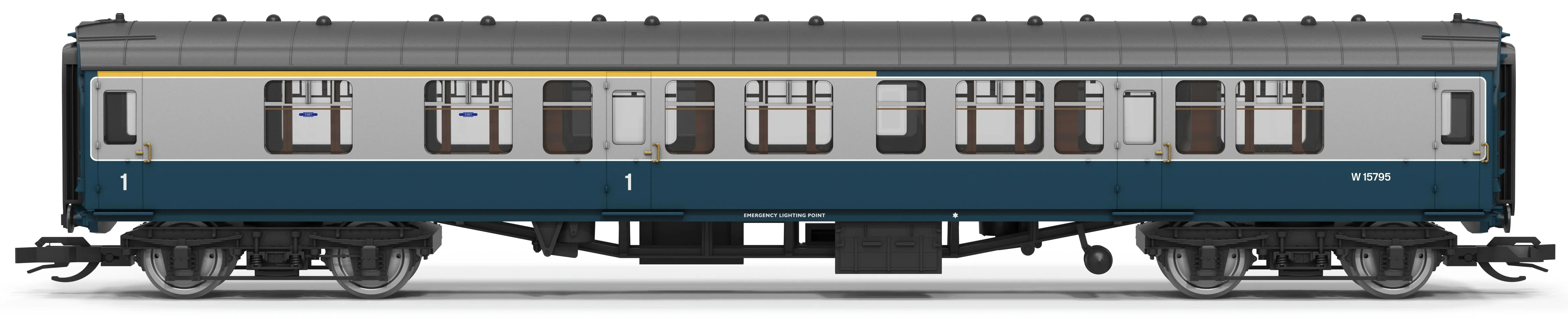 TT4076D Mark 1 CK Composite Corridor BR Blue/Grey W15795