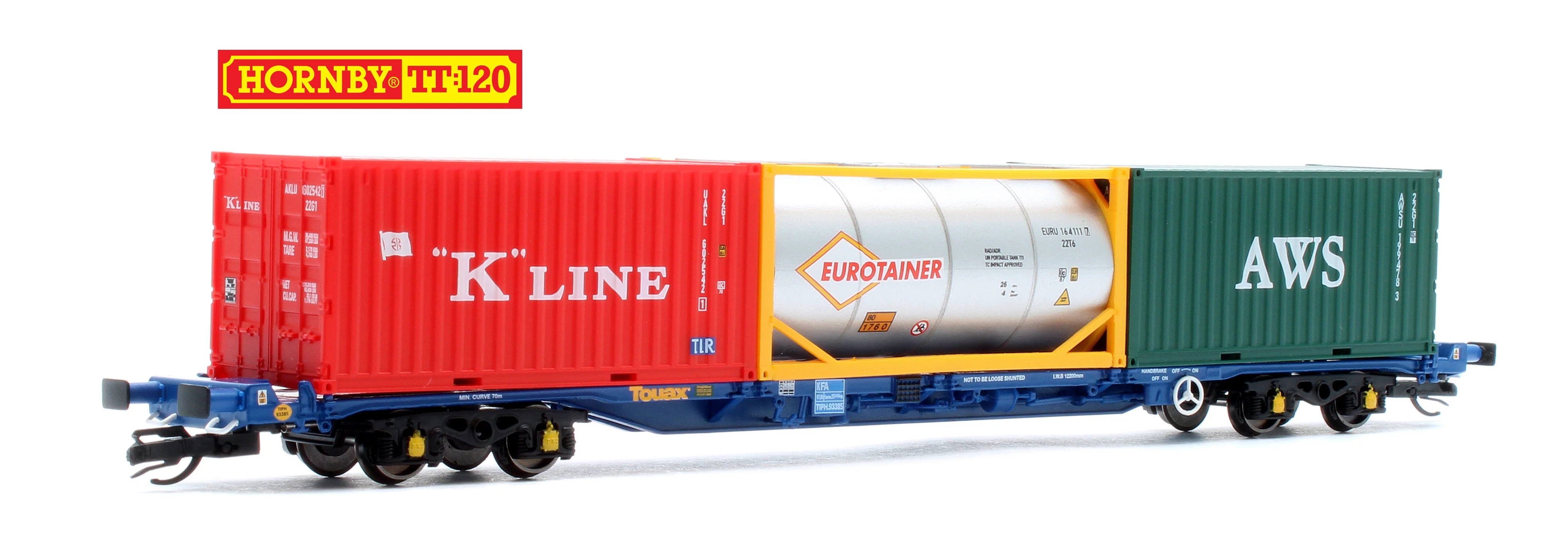 TT6030 Touax KFA Container Wagon with 3x20 Containers