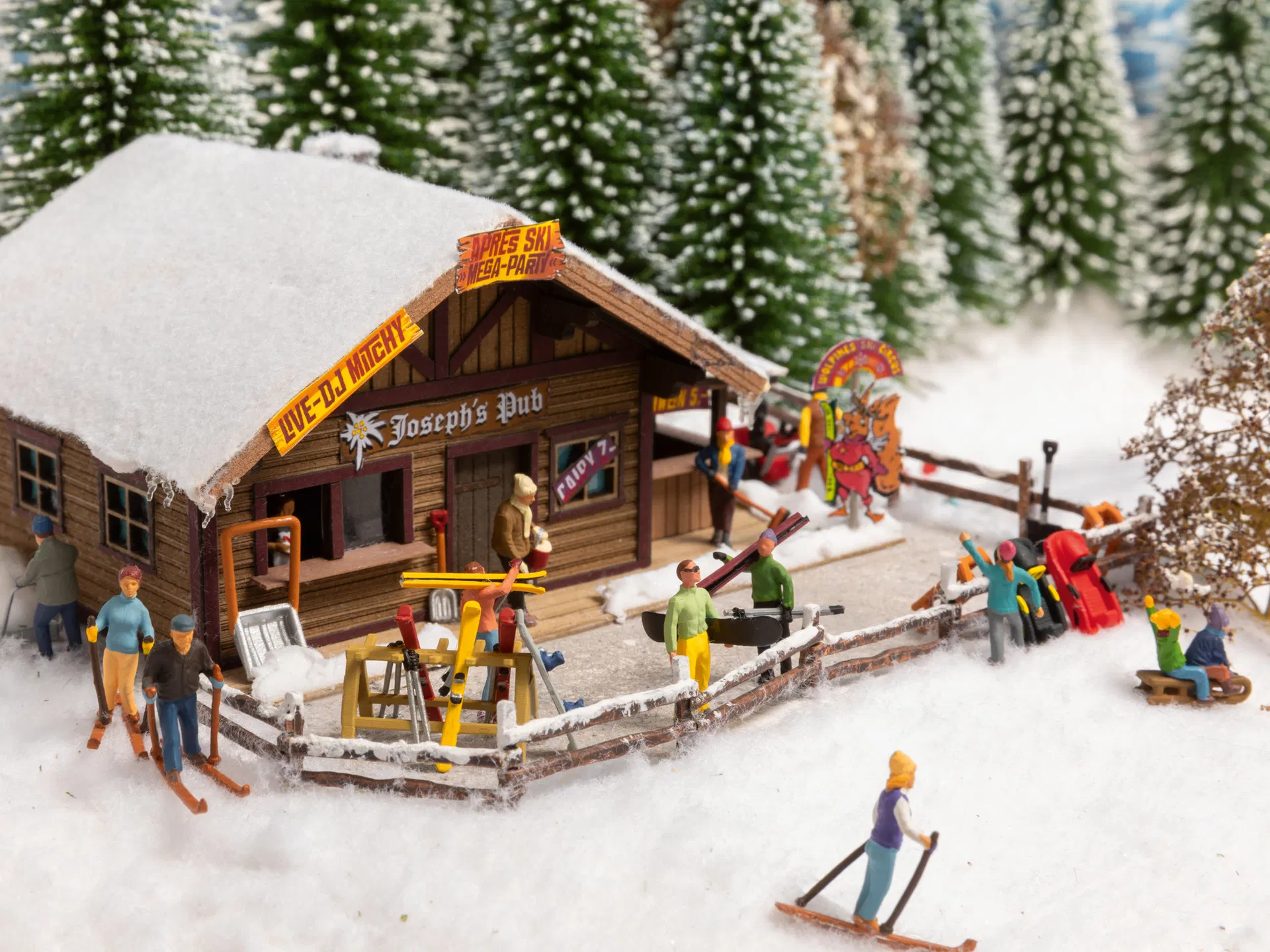 In Winter 3D Set (Pre-Built)