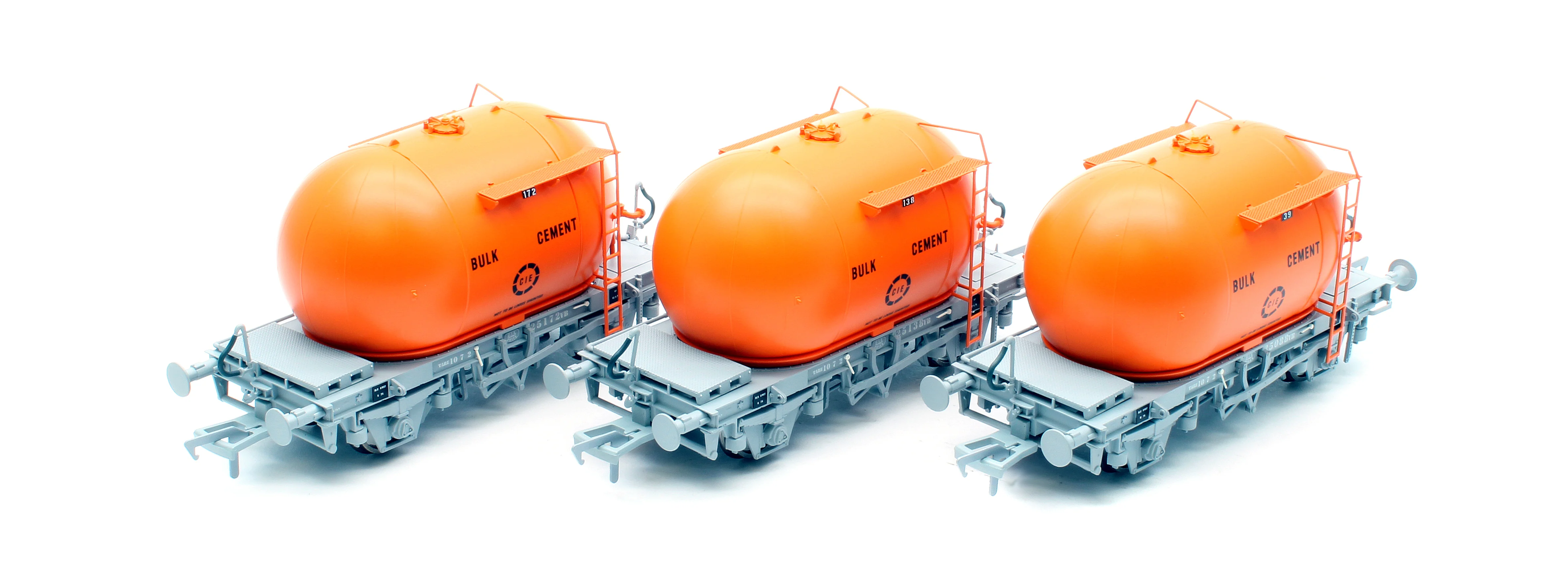 CIE Bulk Cement Wagon - Orange - Pack 1 - Image 3