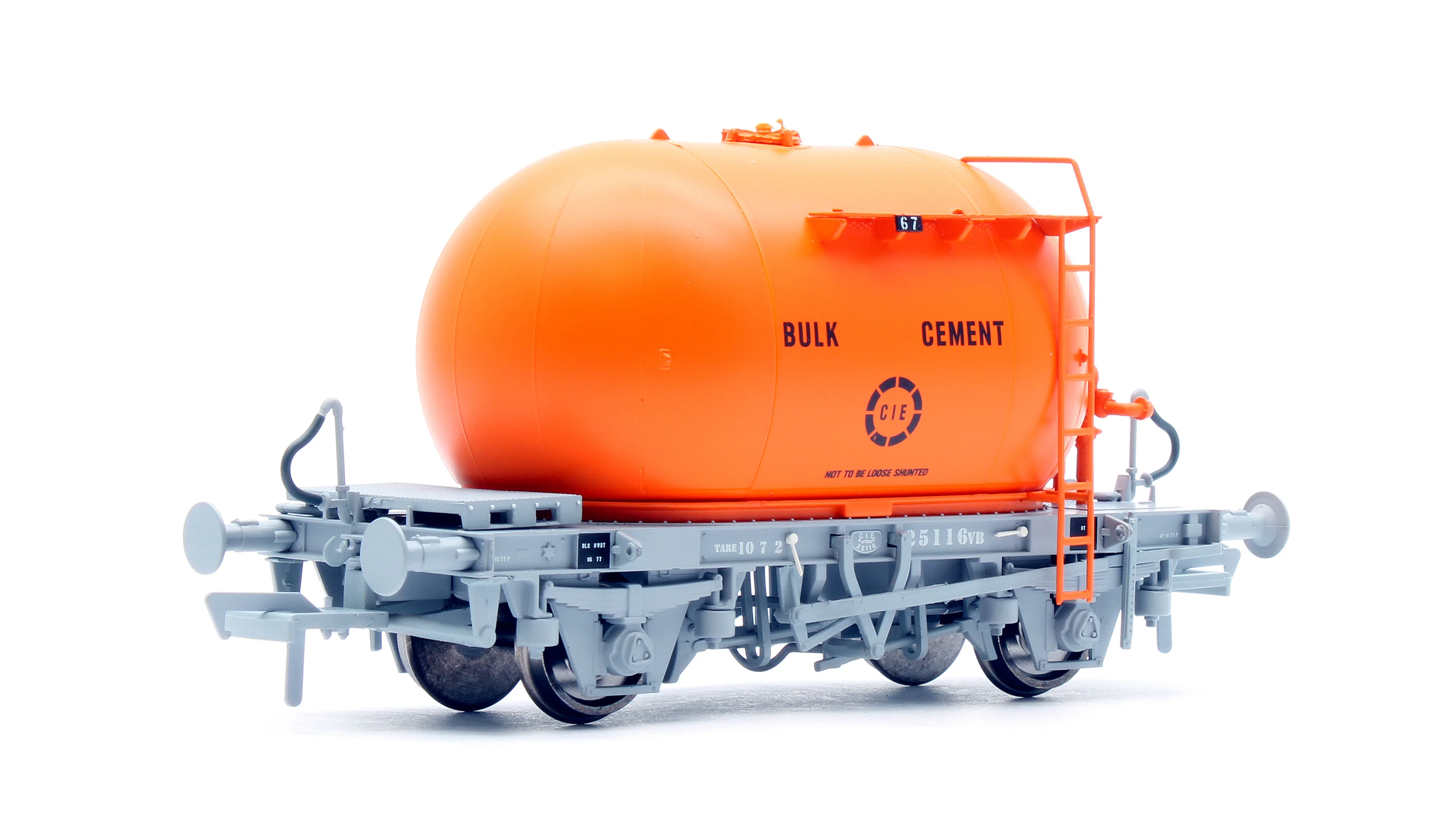 CIE Bulk Cement Wagon - Orange - Pack 3 - Image 8