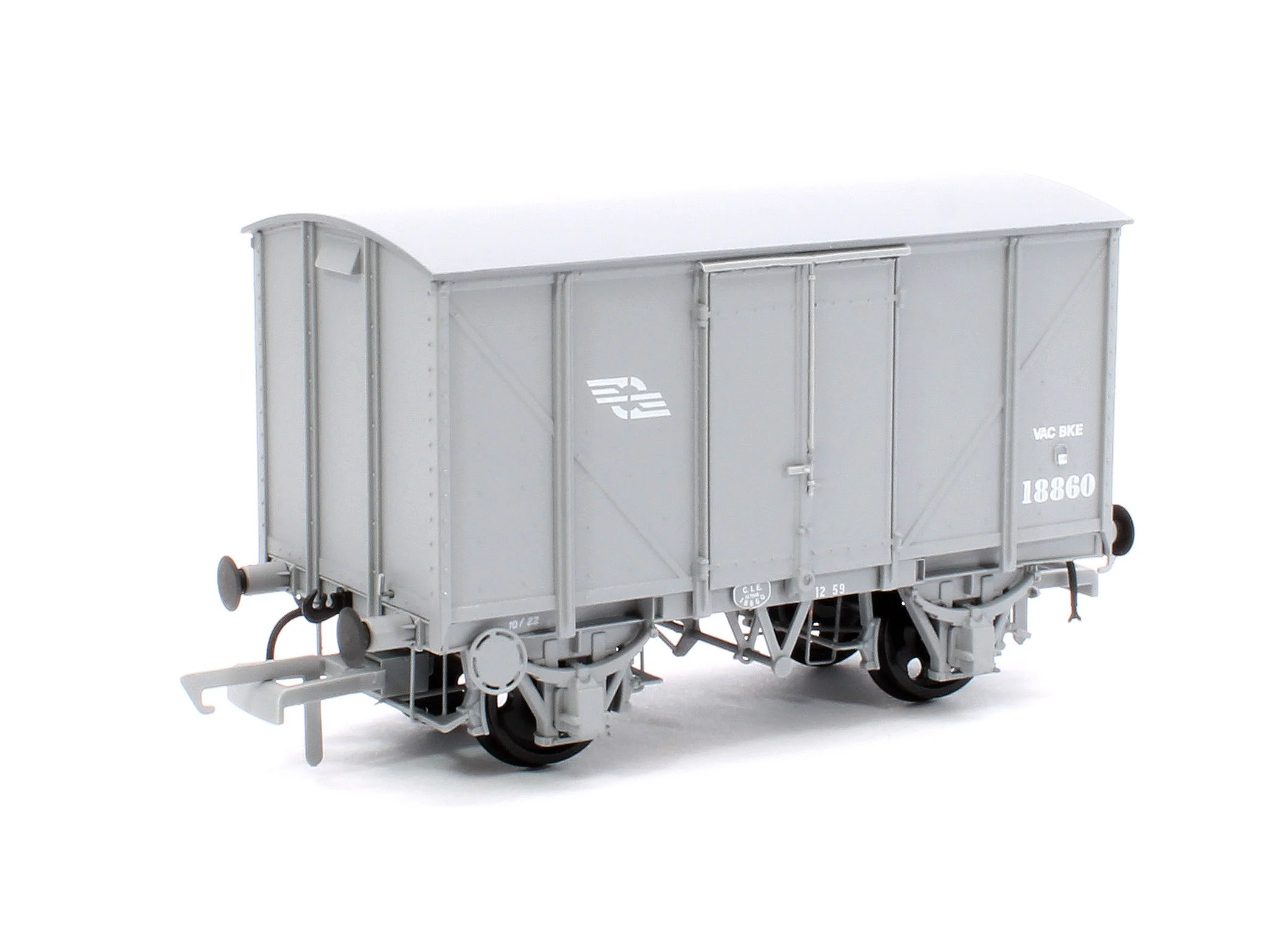 CIE Bulleid H Van - Grey (CIE Flying Snail era) - vacuum fitted - Pack 2 - Image 7