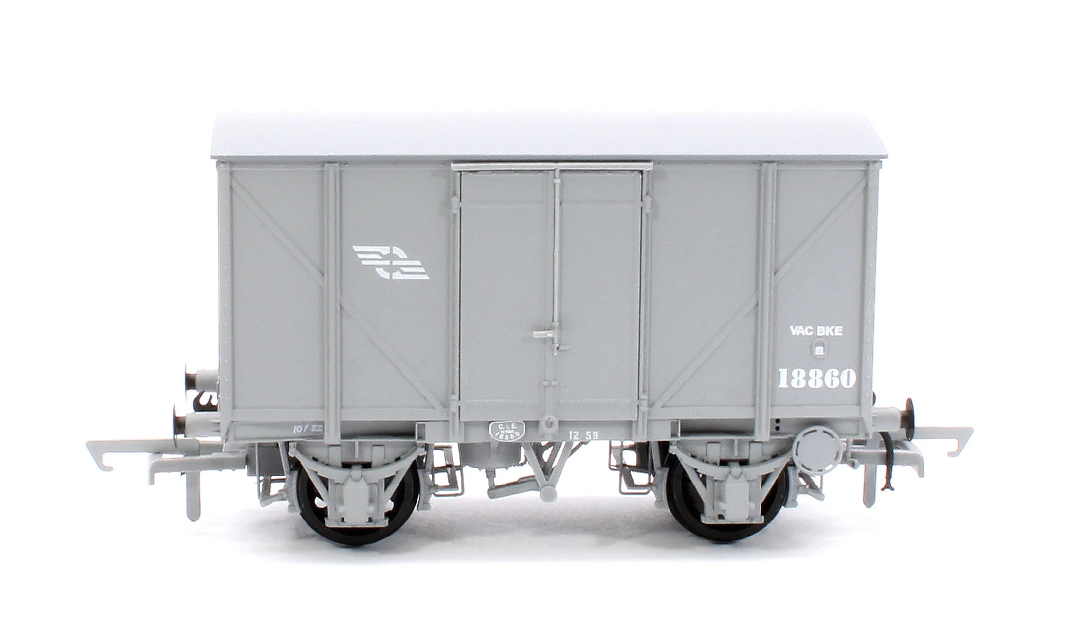 CIE Bulleid H Van - Grey (CIE Flying Snail era) - vacuum fitted - Pack 2 - Image 8