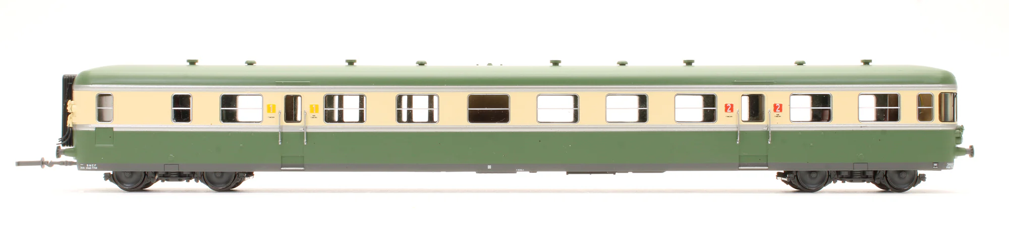 Pre-Owned SNCF RGP II X2719 Diesel Railcar & XRAB Trailer - DCC Sound - Image 7