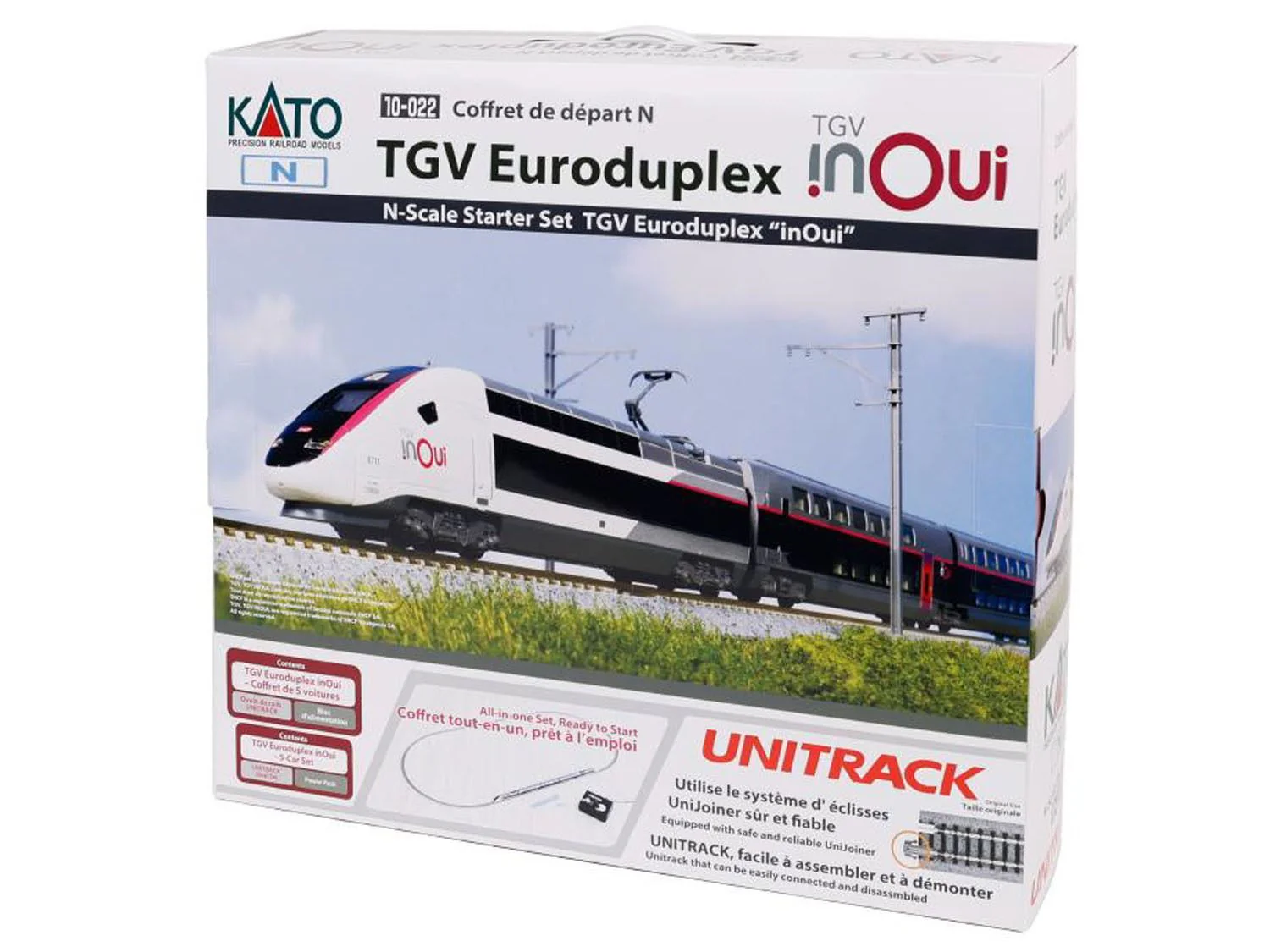 SNCF TGV INOUI Passenger Train Set VI