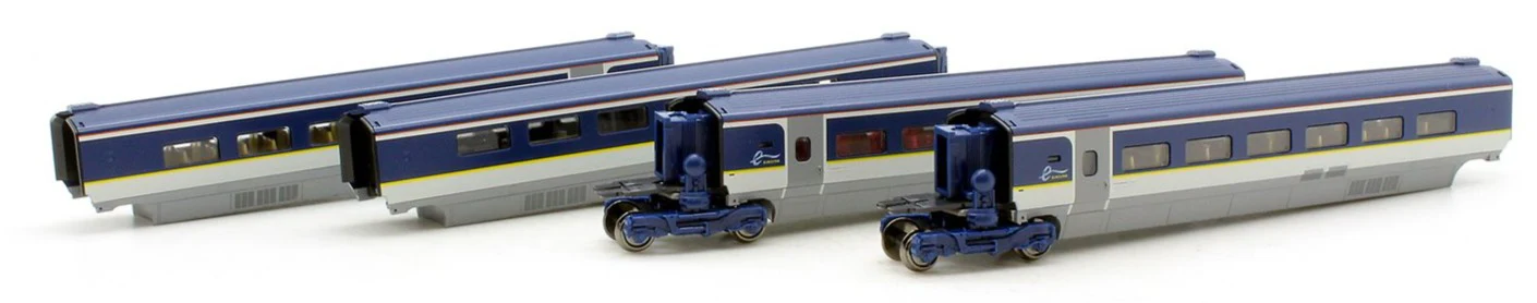 Kato 10-1298 Eurostar (2015) 4 Coach Extension Set New Livery