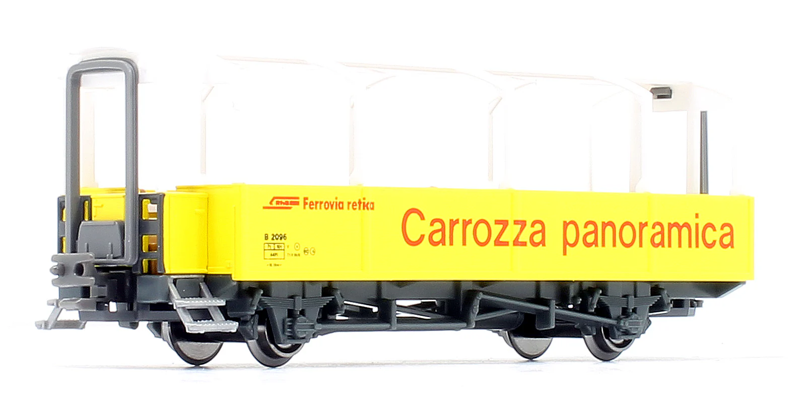 RhB Bernina Express (New Logo) 4 Car Add On Coach SetRhB Bernina Express (New Logo) 4 Car Add On Coach Set - Image 5