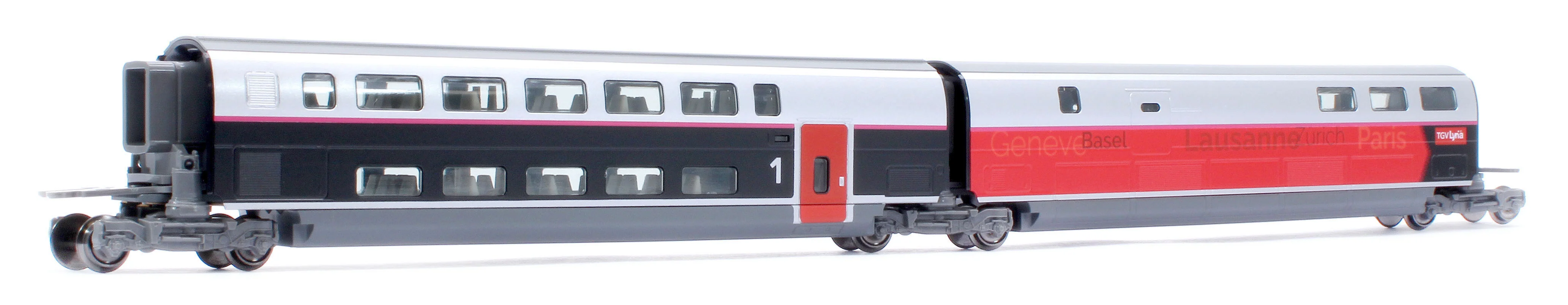 TGV Lyria Euroduplex 10 Car Powered Set VI - Image 7