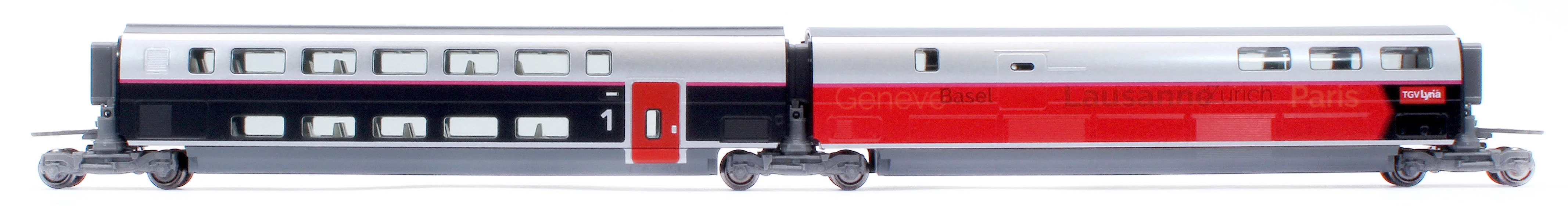 TGV Lyria Euroduplex 10 Car Powered Set VI - Image 8