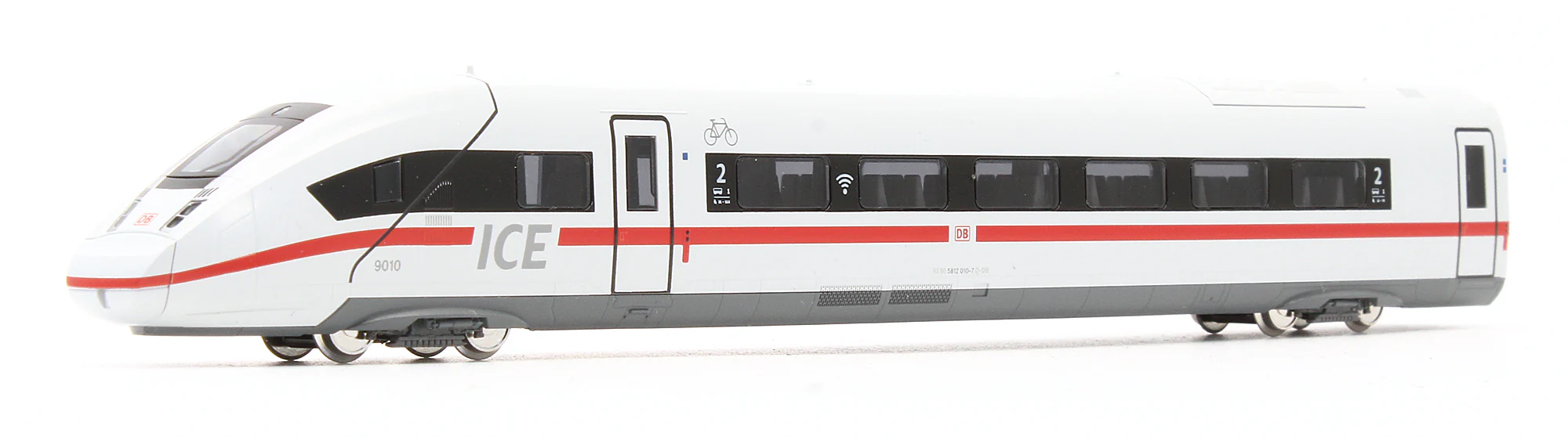 Pre-Owned DBAG BR412 057 ICE4 German Stripe EMU 4 Car Powered Set VI - Image 2